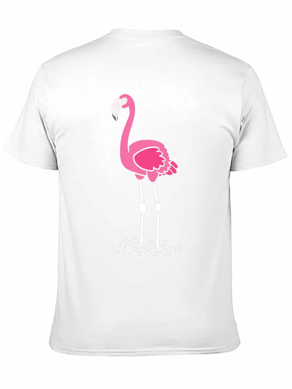 Flamingo Lover Casual Graphic T-Shirt – Simple And Comfortable Daily Wear