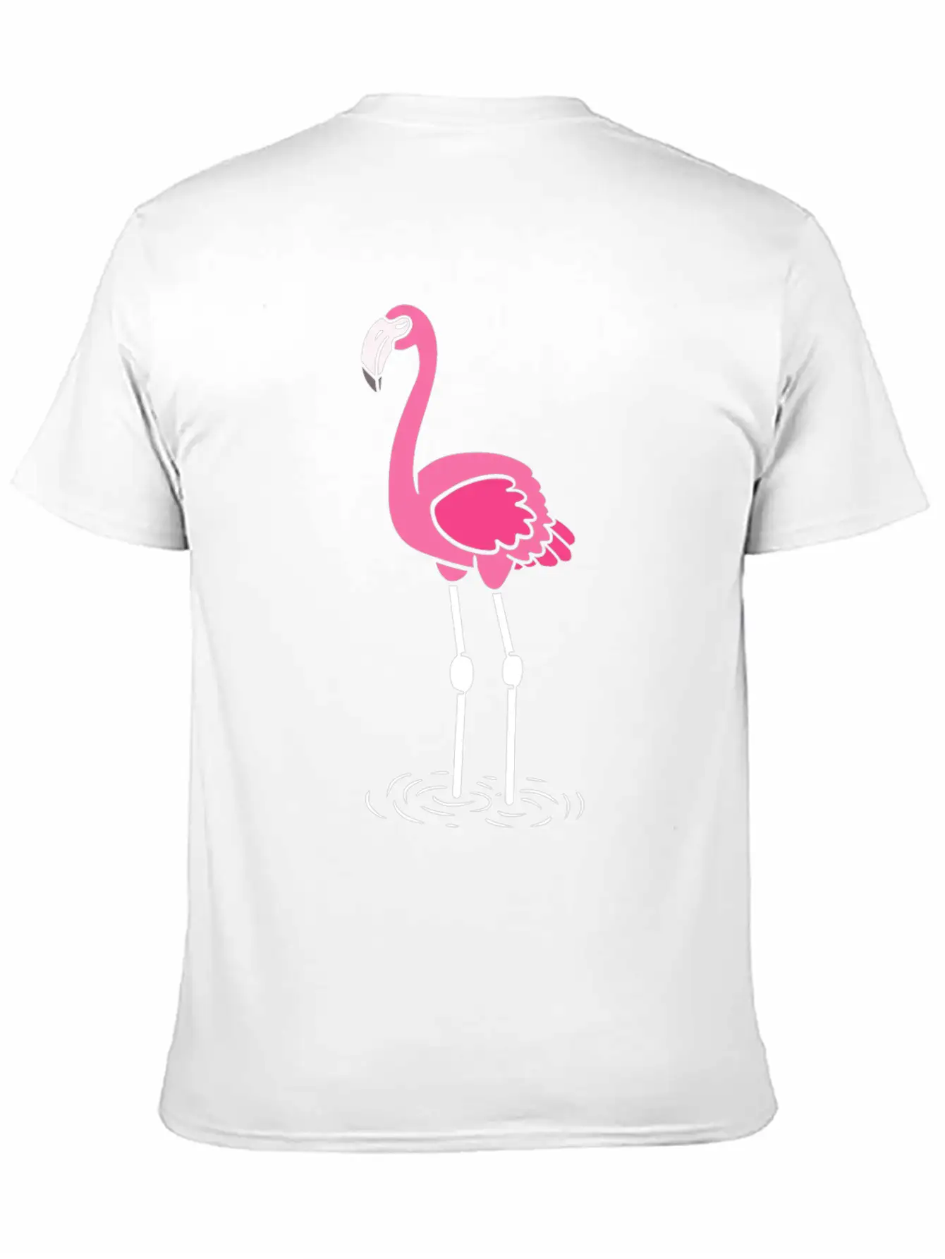 Flamingo Lover Casual Graphic T-Shirt – Simple And Comfortable Daily Wear