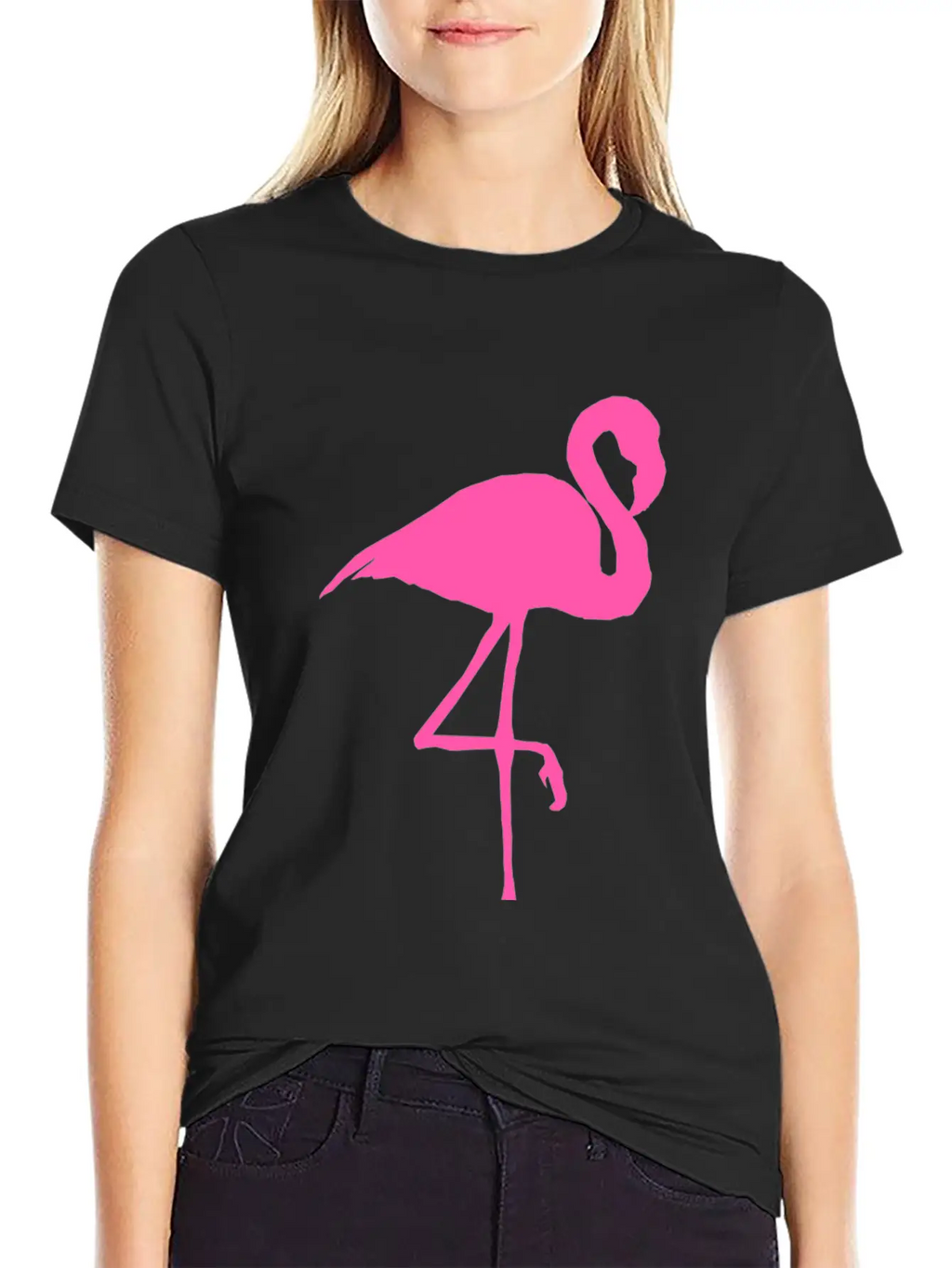Flamingo Unisex Casual T-Shirt – Clean Design For Daily Comfort