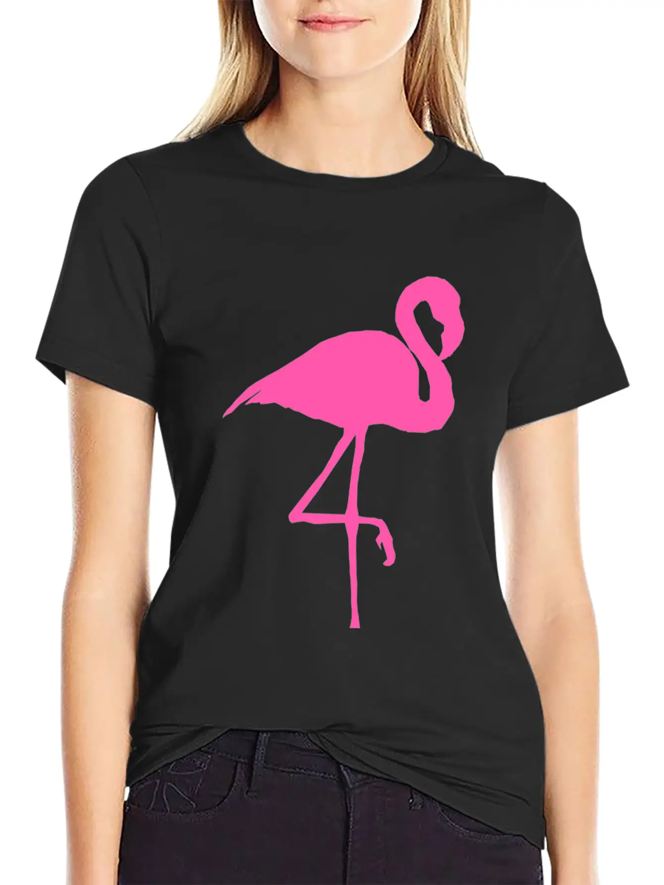 Flamingo Unisex Casual T-Shirt – Clean Design For Daily Comfort
