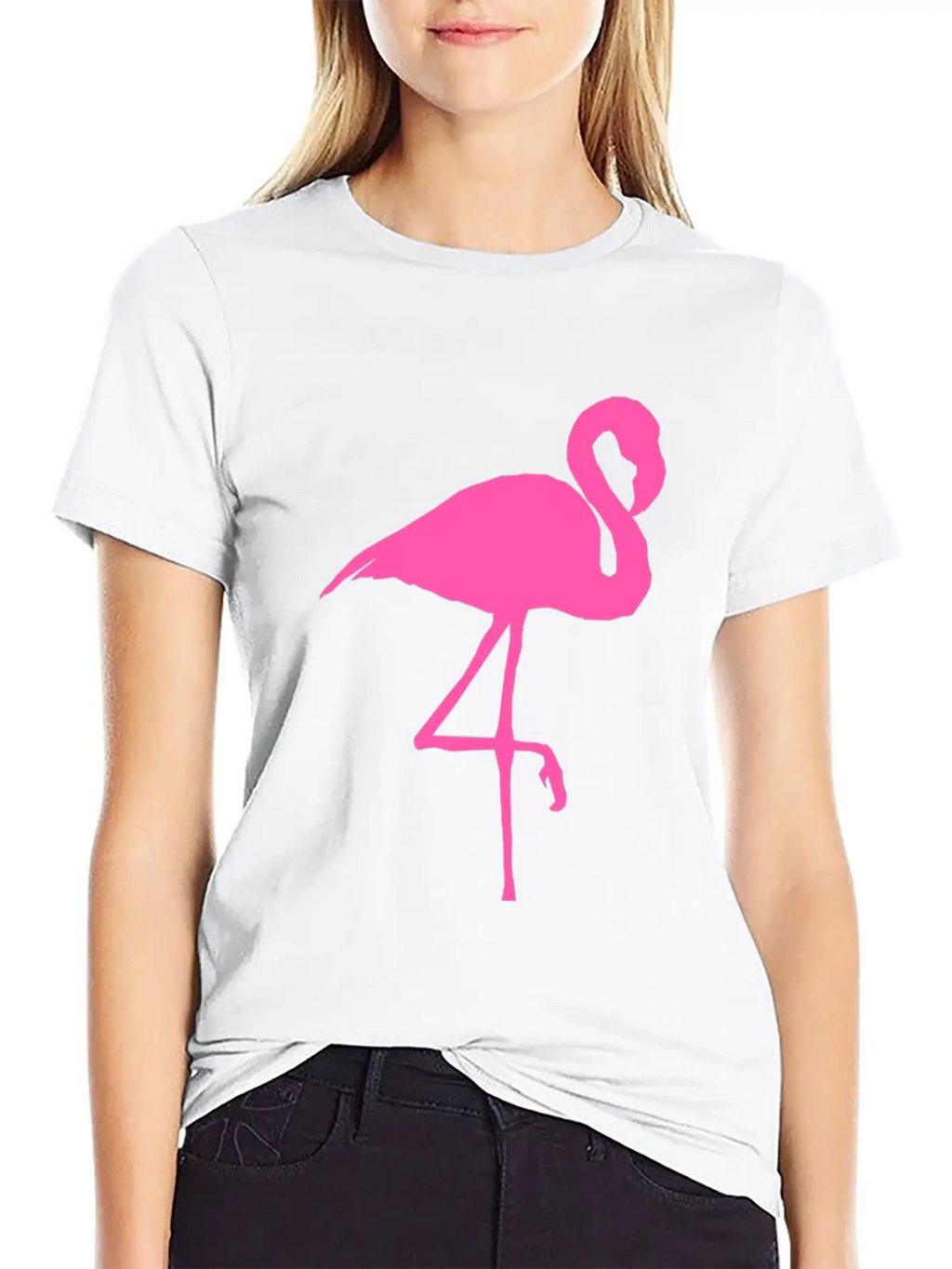 Flamingo Unisex Casual T-Shirt – Clean Design For Daily Comfort