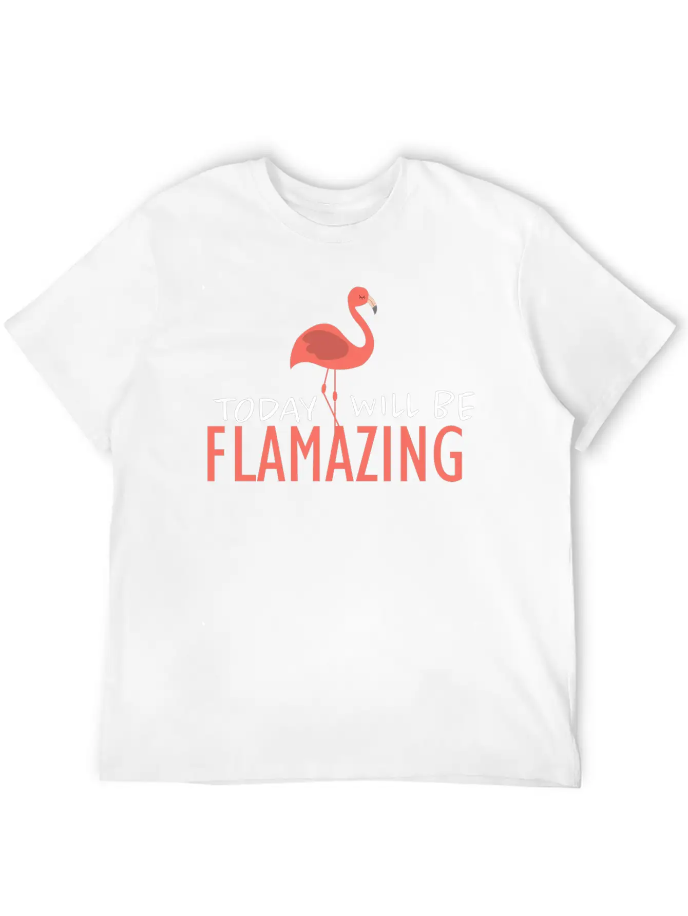 Flamingo Unisex Short Sleeve Soft Cotton T-Shirt – Casual Everyday Wear