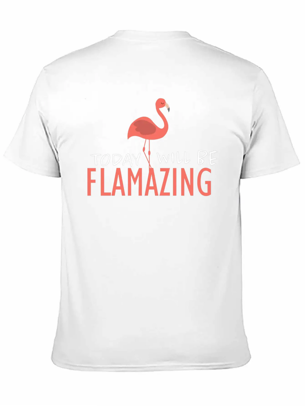 Flamingo Unisex Short Sleeve Soft Cotton T-Shirt – Casual Everyday Wear
