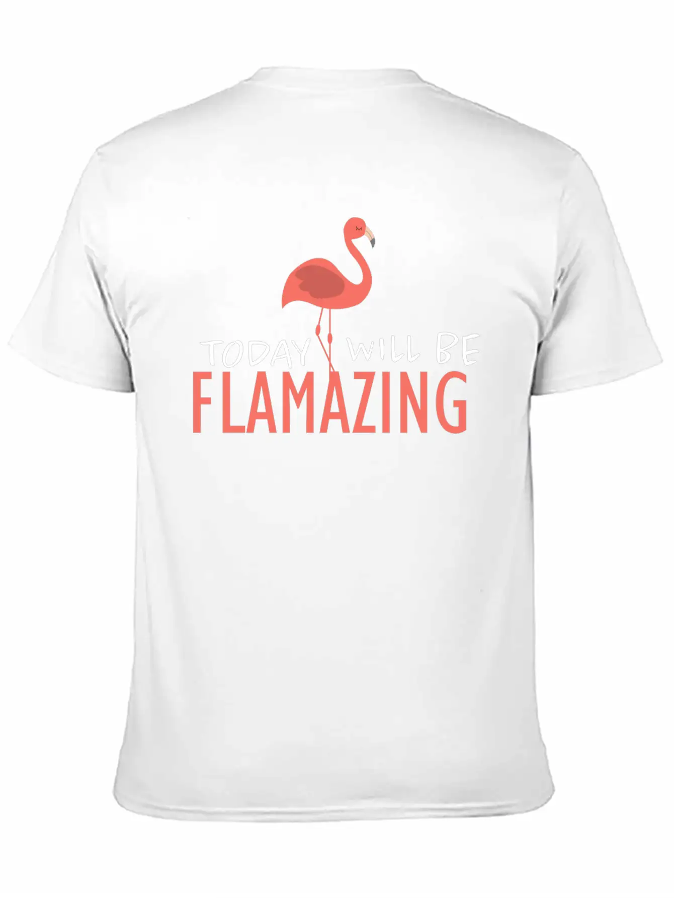 Flamingo Unisex Short Sleeve Soft Cotton T-Shirt – Casual Everyday Wear