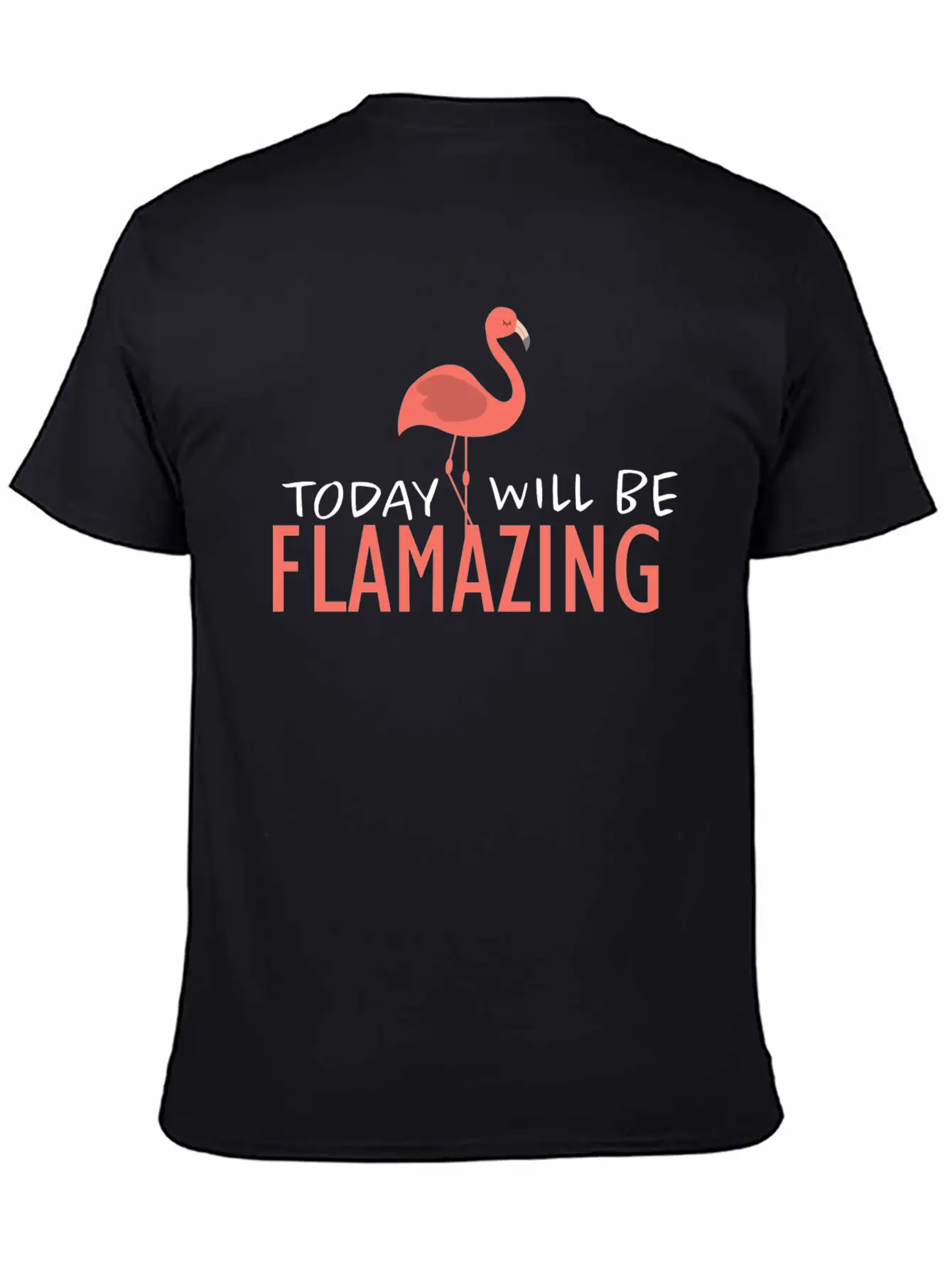Flamingo Unisex Short Sleeve Soft Cotton T-Shirt – Casual Everyday Wear