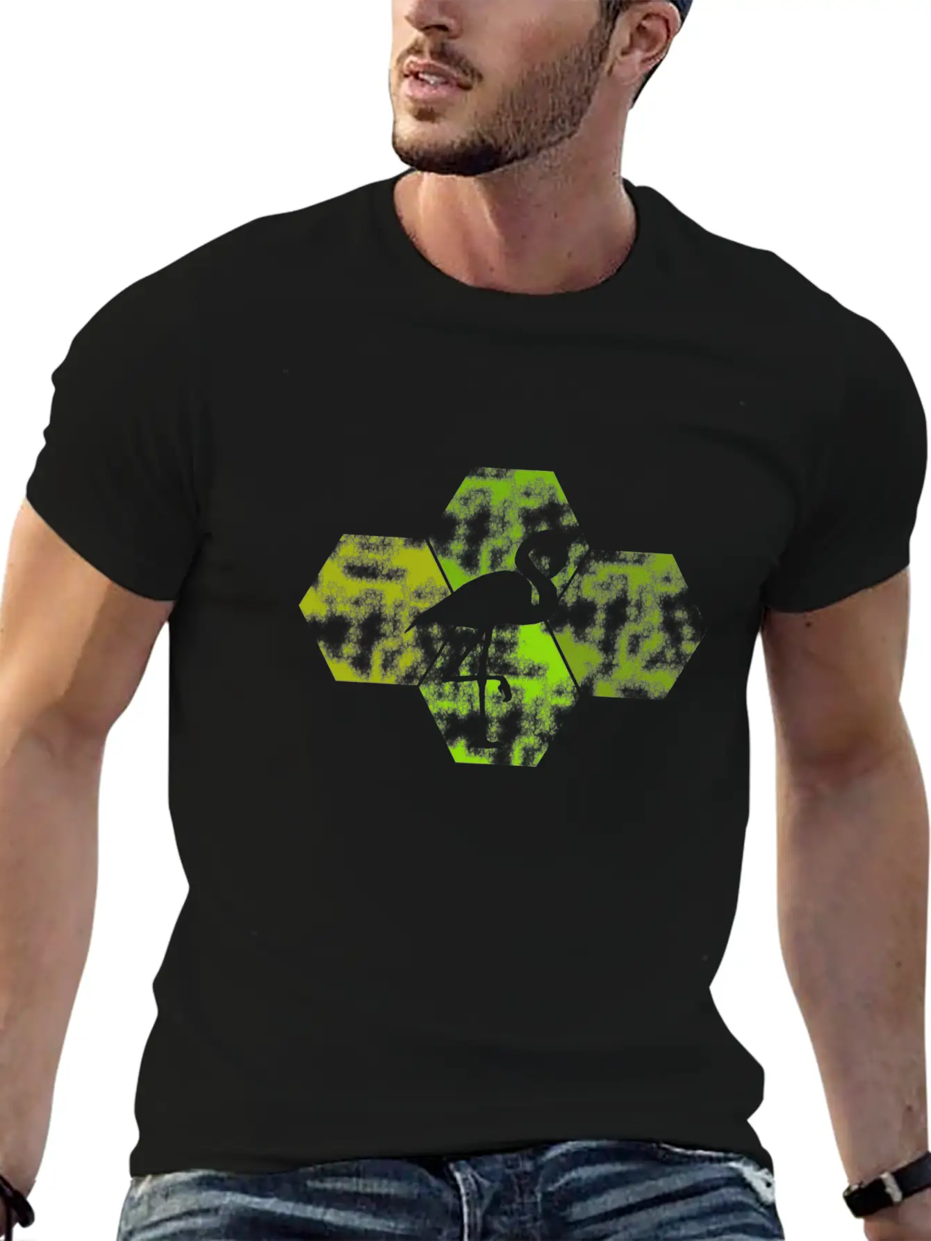 Flamingo Vintage Unisex Casual T-Shirt – Clean Design For Daily Comfort