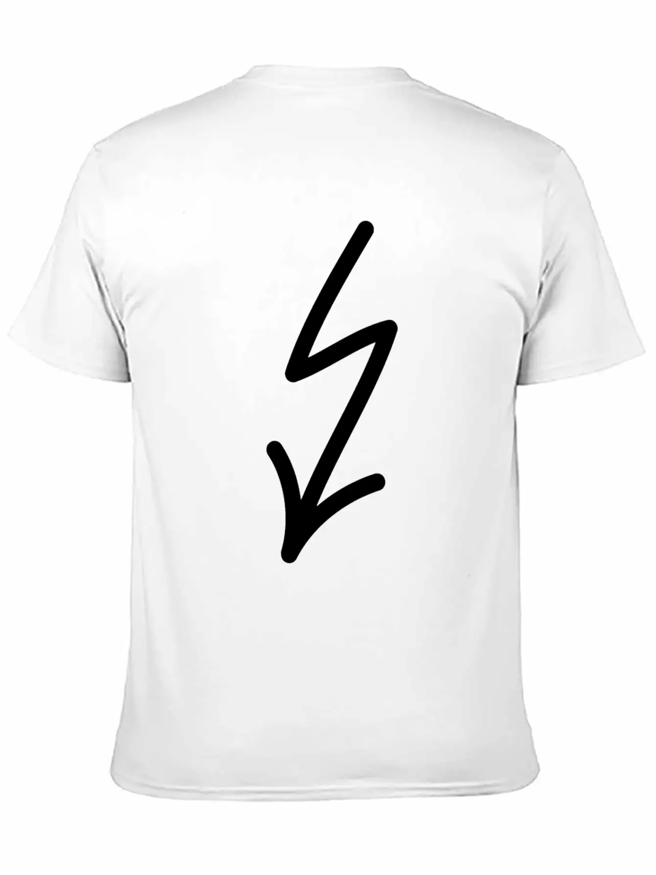 Flash Arrow Down Left Stylish Everyday T-Shirt – Unisex Basic Cotton Tee