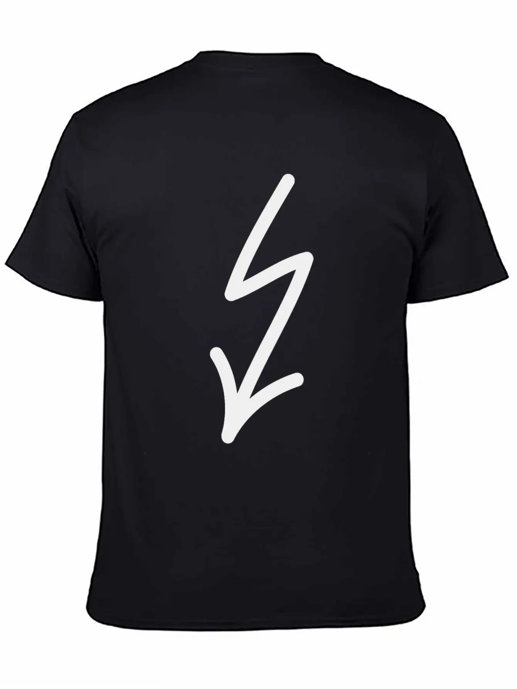 Flash Arrow Down Left Stylish Everyday T-Shirt – Unisex Basic Cotton Tee