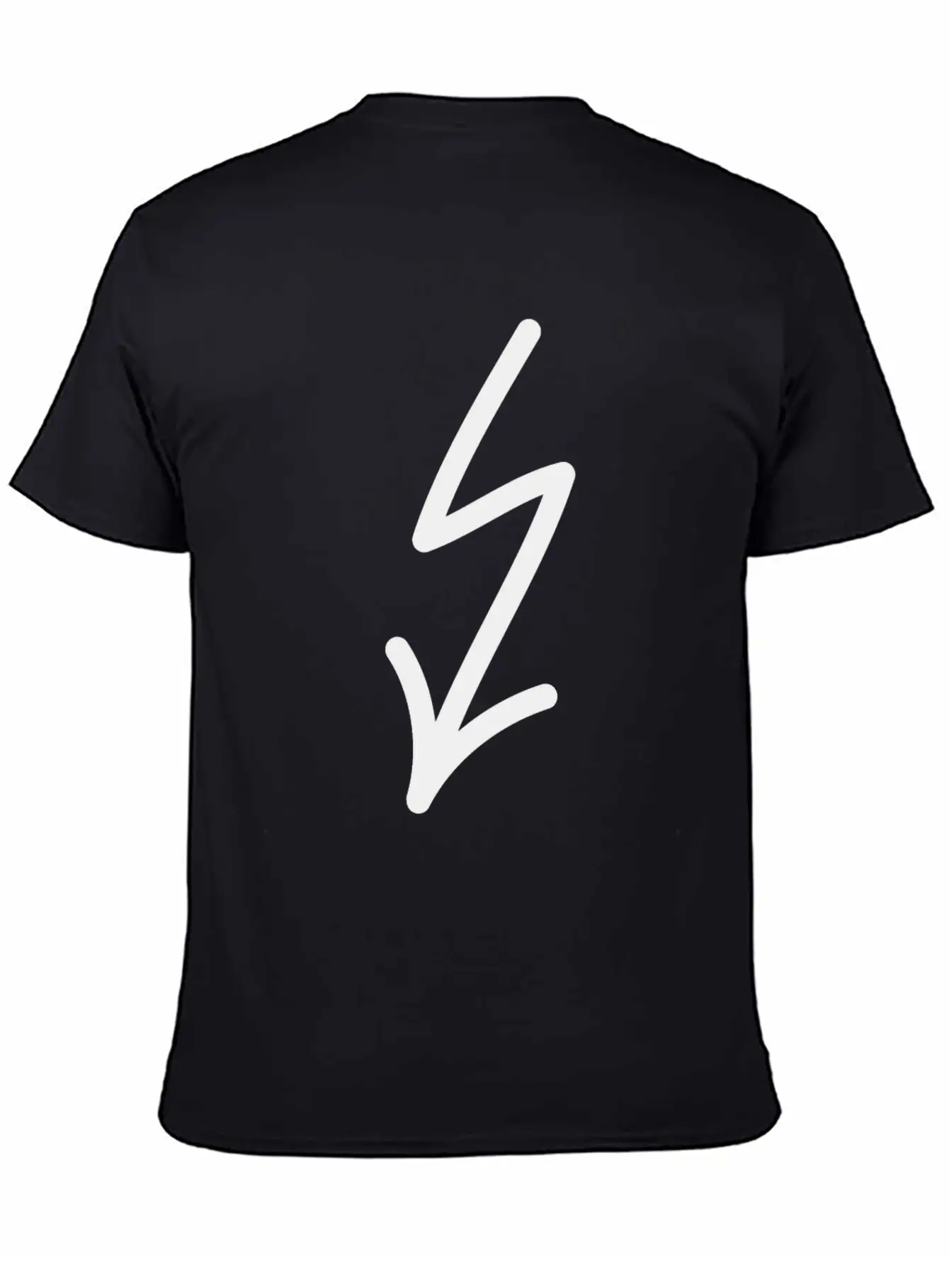 Flash Arrow Down Left Stylish Everyday T-Shirt – Unisex Basic Cotton Tee