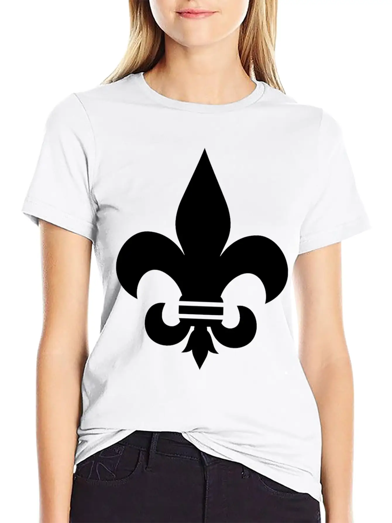 FLEUR DE LIS SHIRT Unisex Casual T-Shirt – Clean Design For Daily Comfort