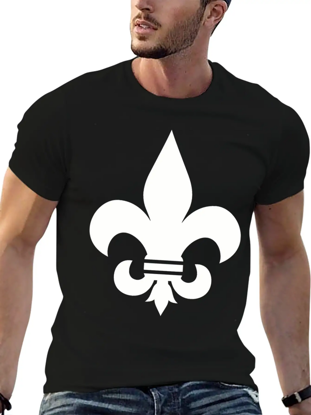 FLEUR DE LIS SHIRT Unisex Casual T-Shirt – Clean Design For Daily Comfort