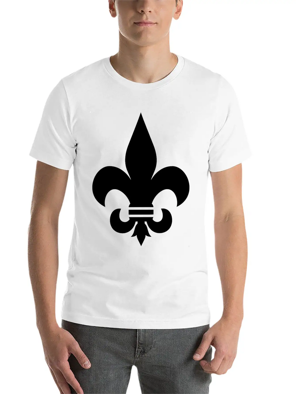 FLEUR DE LIS SHIRT Unisex Casual T-Shirt – Clean Design For Daily Comfort