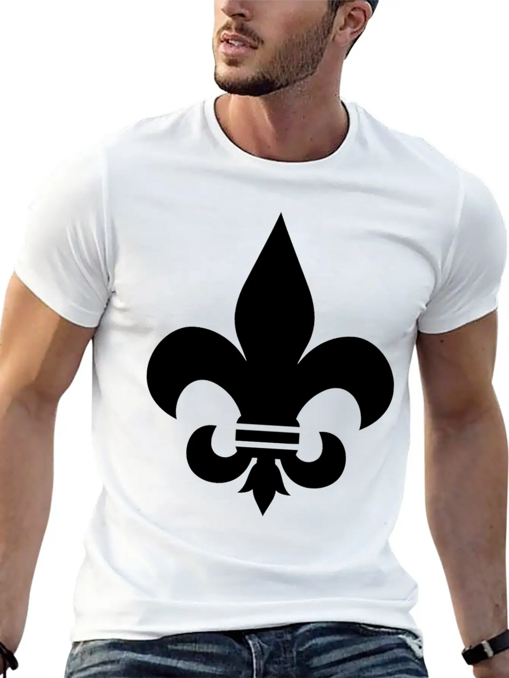 FLEUR DE LIS SHIRT Unisex Casual T-Shirt – Clean Design For Daily Comfort
