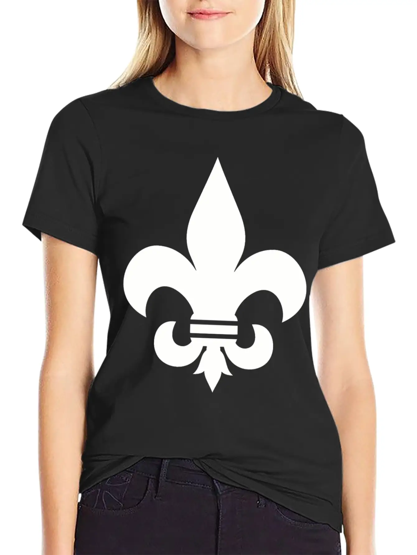 FLEUR DE LIS SHIRT Unisex Casual T-Shirt – Clean Design For Daily Comfort