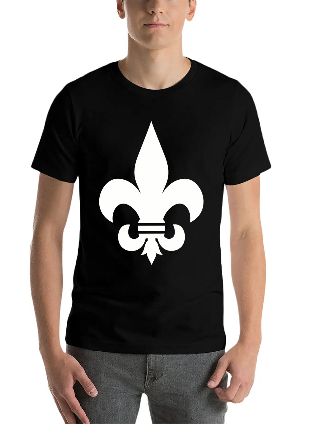 FLEUR DE LIS SHIRT Unisex Casual T-Shirt – Clean Design For Daily Comfort