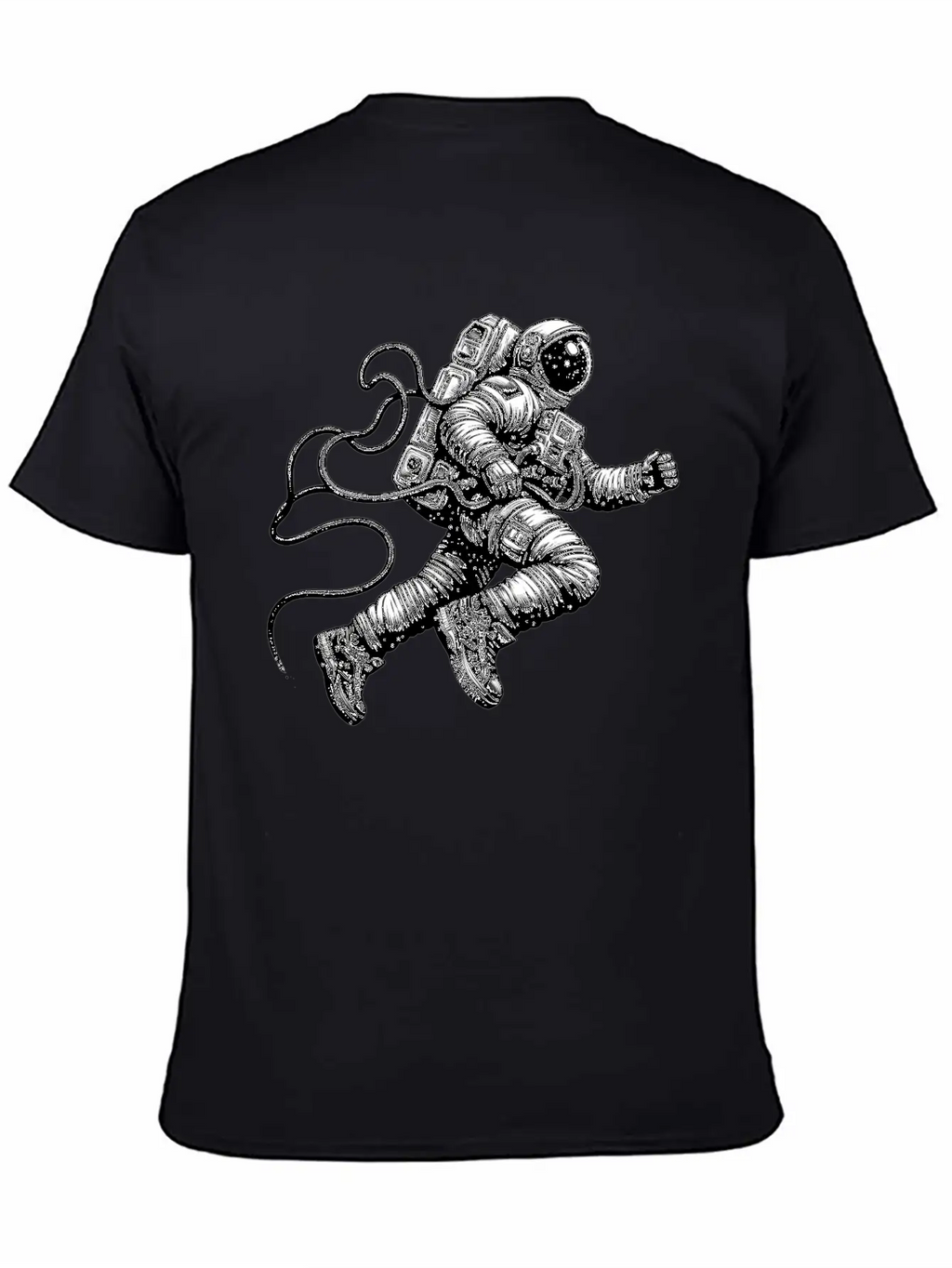 Floating Astronaut Unisex Casual T-Shirt – Clean Design For Daily Comfort