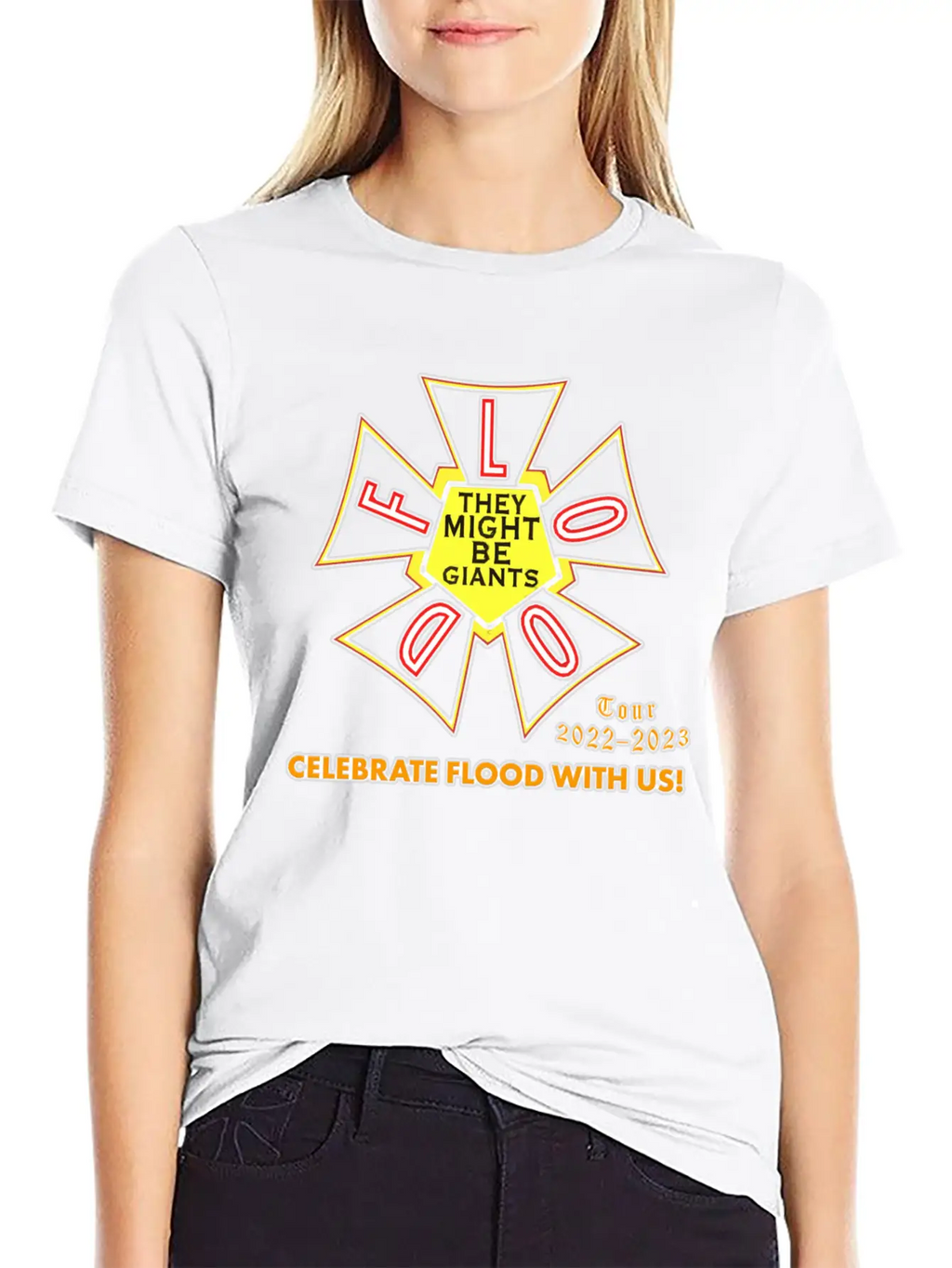 Flood Unisex Short Sleeve Soft Cotton T-Shirt – Casual Everyday Wear