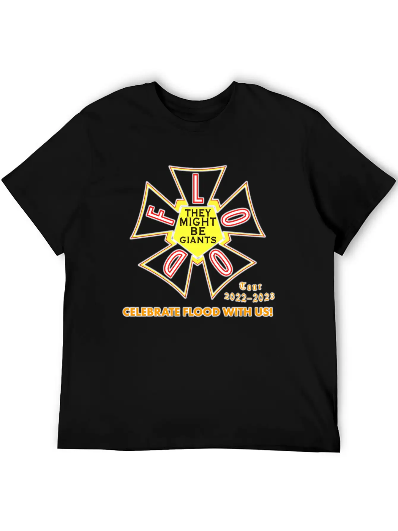 Flood Unisex Short Sleeve Soft Cotton T-Shirt – Casual Everyday Wear