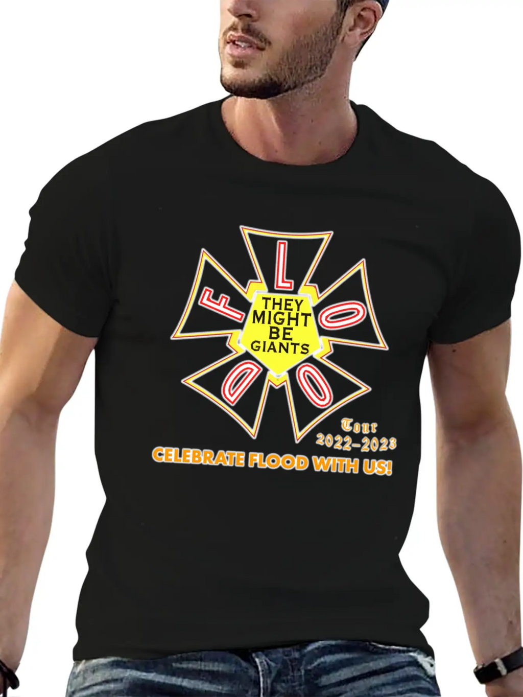 Flood Unisex Short Sleeve Soft Cotton T-Shirt – Casual Everyday Wear