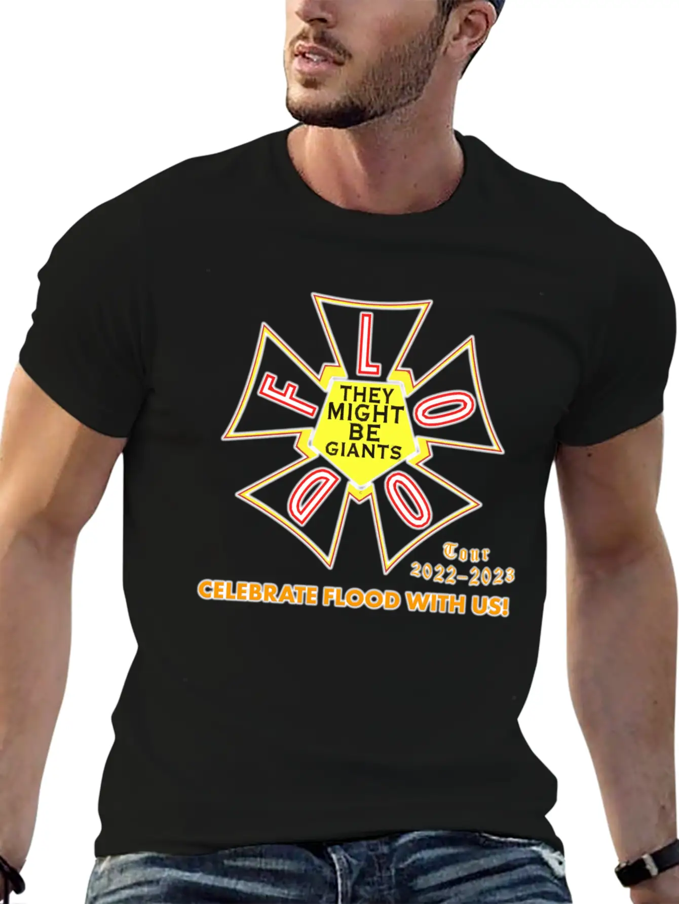 Flood Unisex Short Sleeve Soft Cotton T-Shirt – Casual Everyday Wear