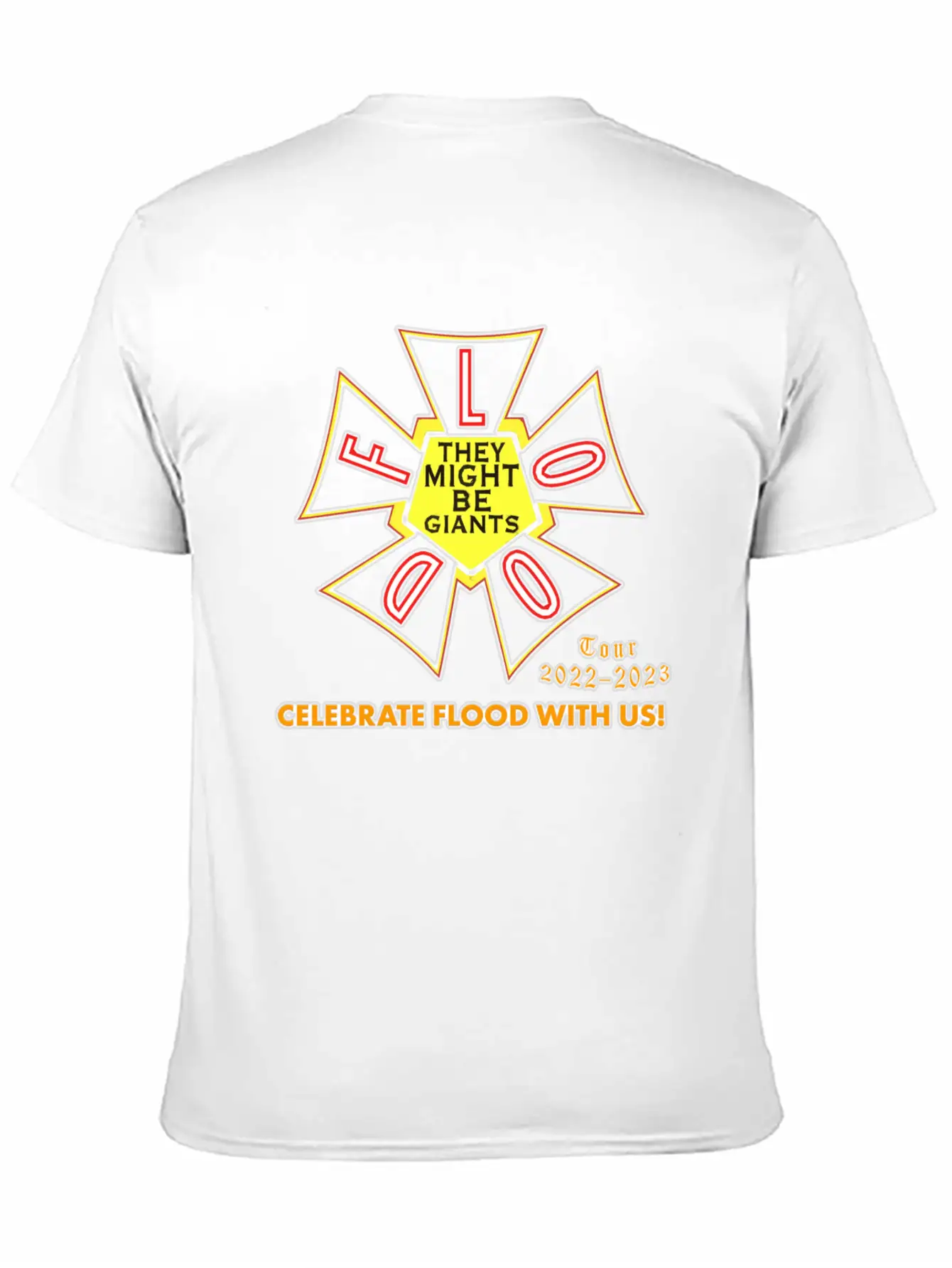 Flood Unisex Short Sleeve Soft Cotton T-Shirt – Casual Everyday Wear