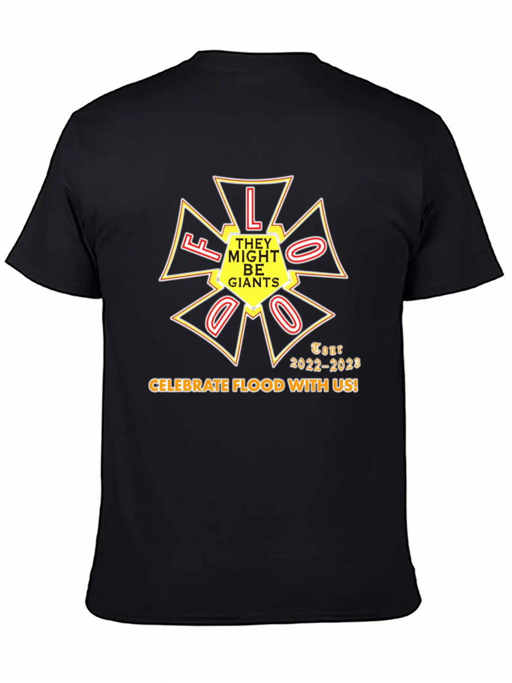 Flood Unisex Short Sleeve Soft Cotton T-Shirt – Casual Everyday Wear