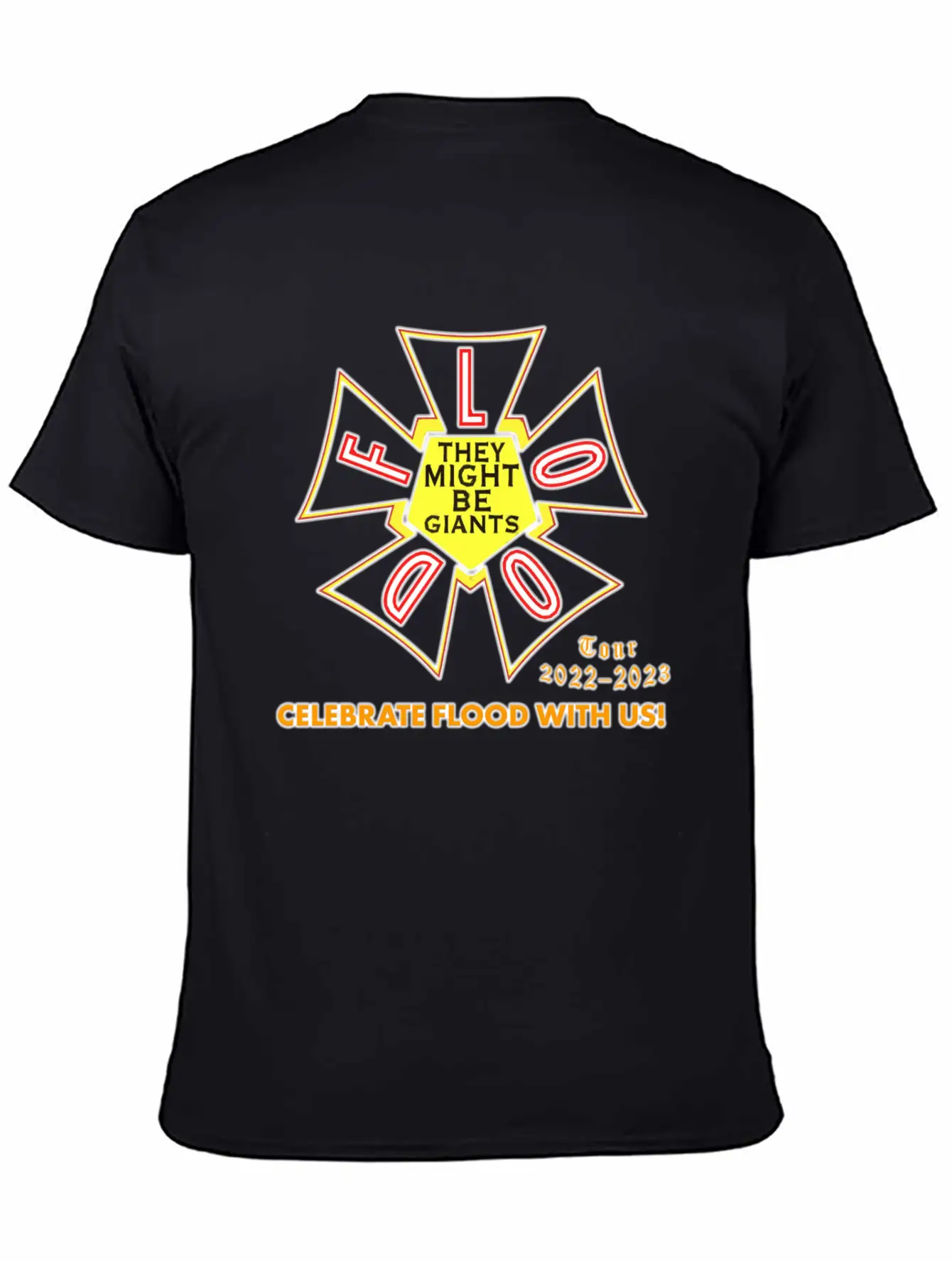 Flood Unisex Short Sleeve Soft Cotton T-Shirt – Casual Everyday Wear