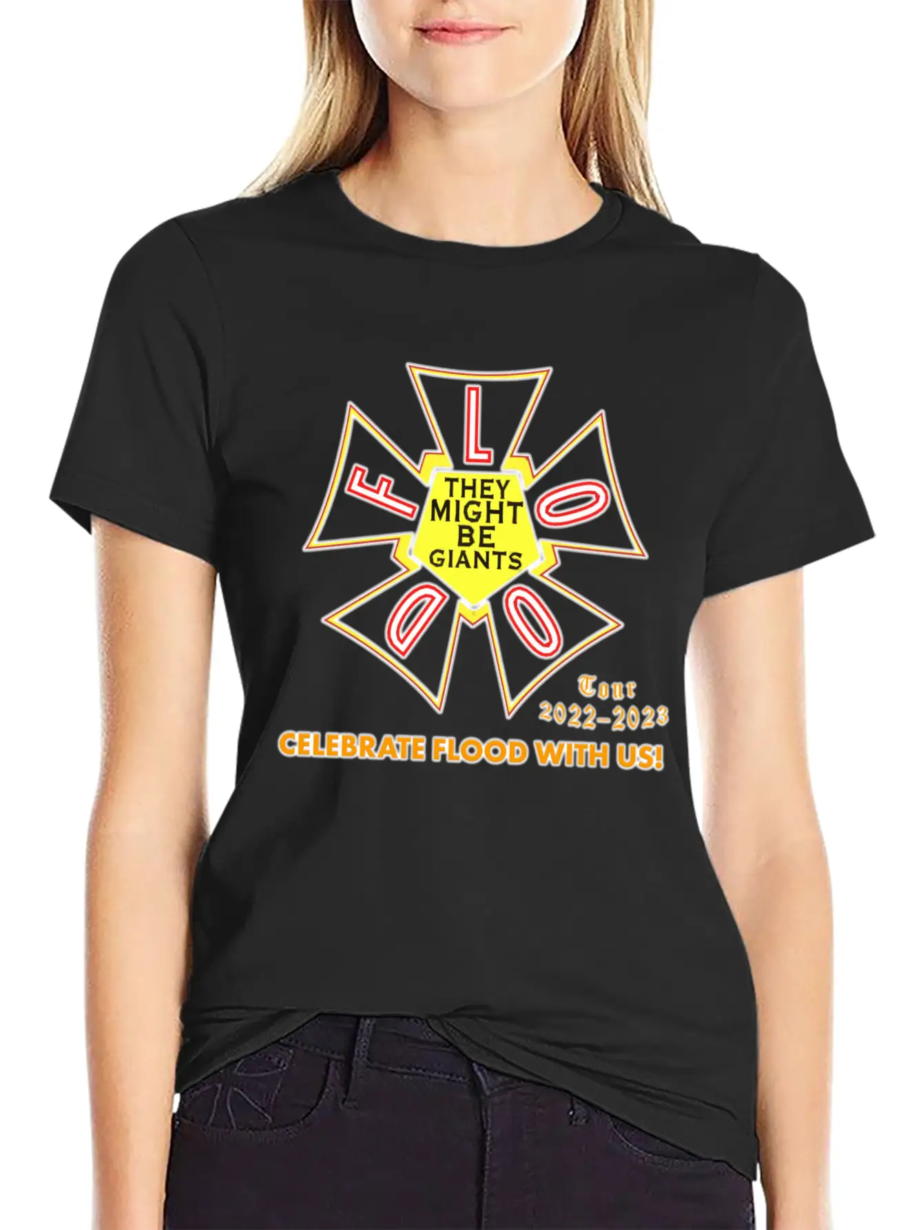 Flood Unisex Short Sleeve Soft Cotton T-Shirt – Casual Everyday Wear
