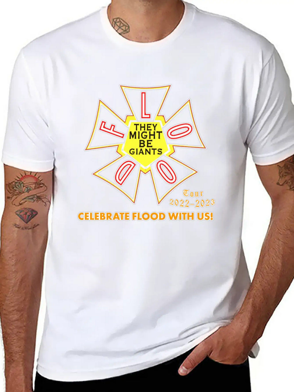 Flood Unisex Short Sleeve Soft Cotton T-Shirt – Casual Everyday Wear