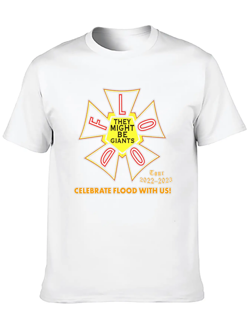 Flood Unisex Short Sleeve Soft Cotton T-Shirt – Casual Everyday Wear