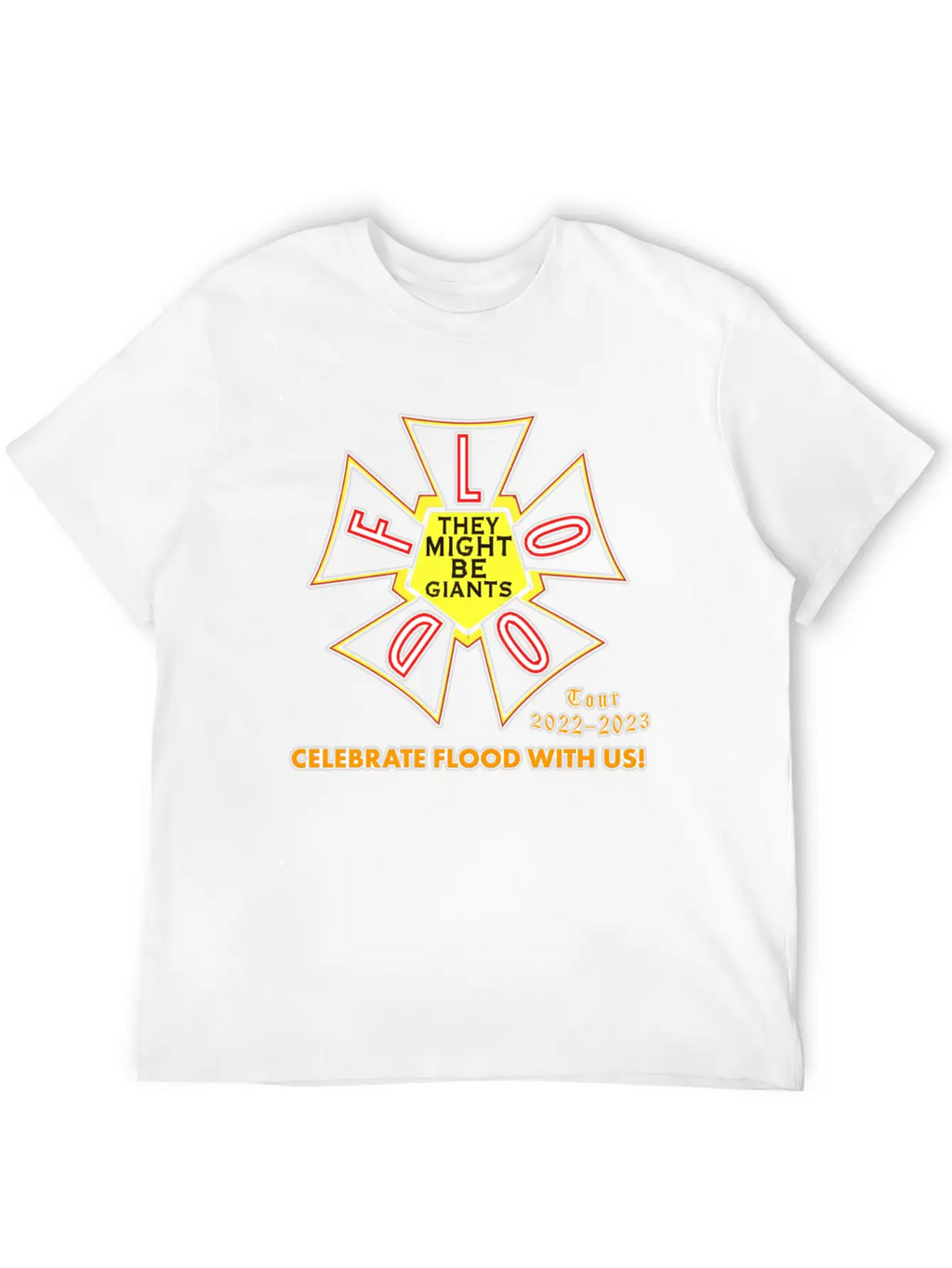 Flood Unisex Short Sleeve Soft Cotton T-Shirt – Casual Everyday Wear
