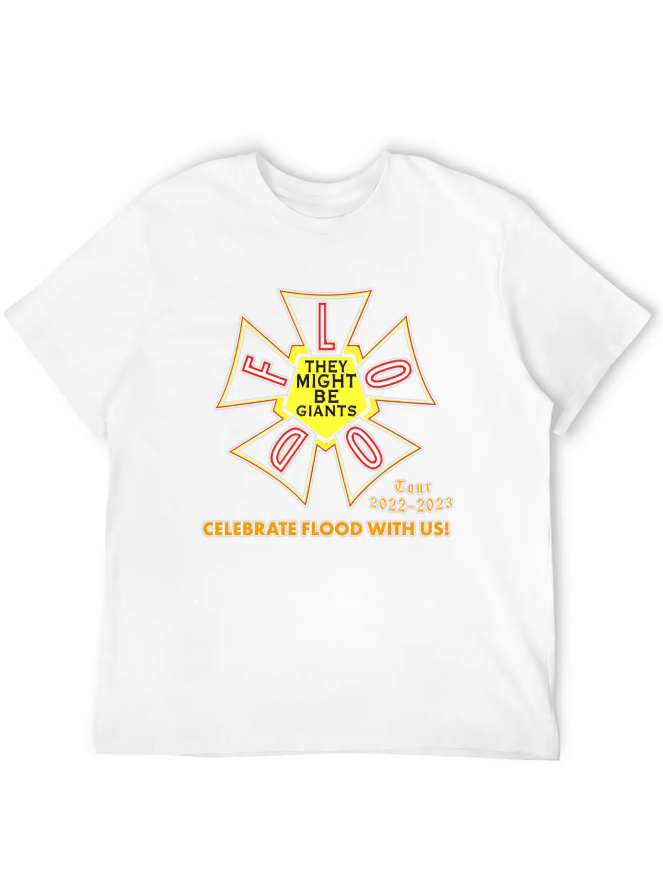 Flood Unisex Short Sleeve Soft Cotton T-Shirt – Casual Everyday Wear