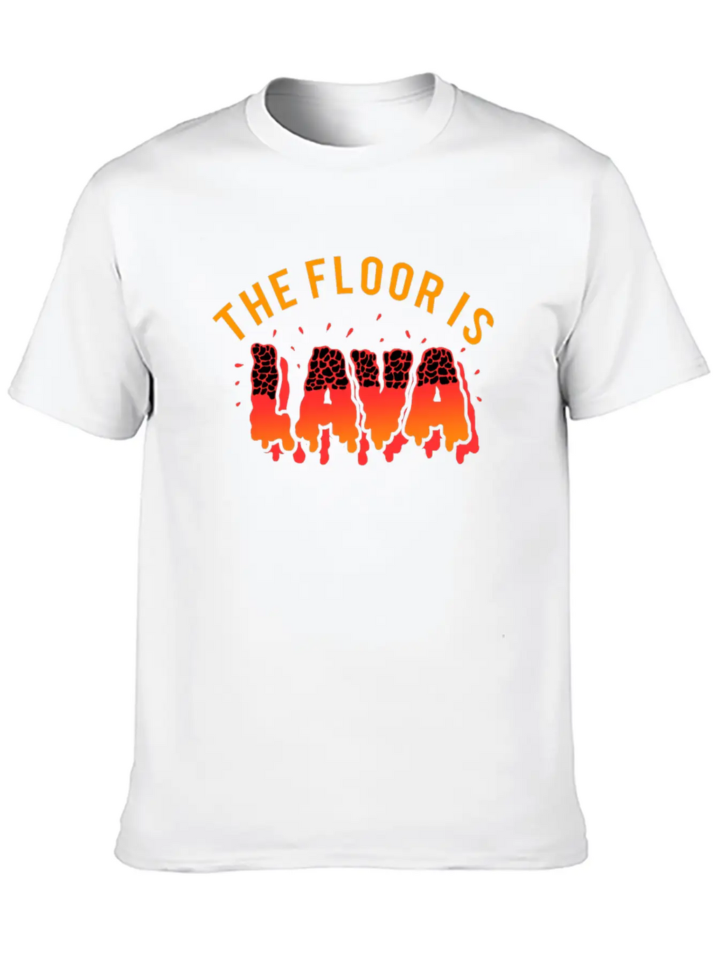 Floor Is Lava Game Stylish Everyday T-Shirt – Unisex Basic Cotton Tee