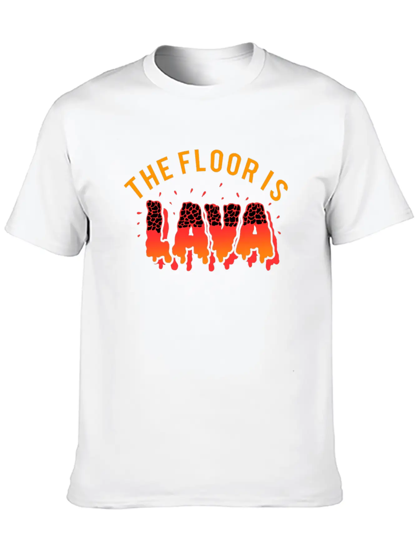 Floor Is Lava Game Stylish Everyday T-Shirt – Unisex Basic Cotton Tee