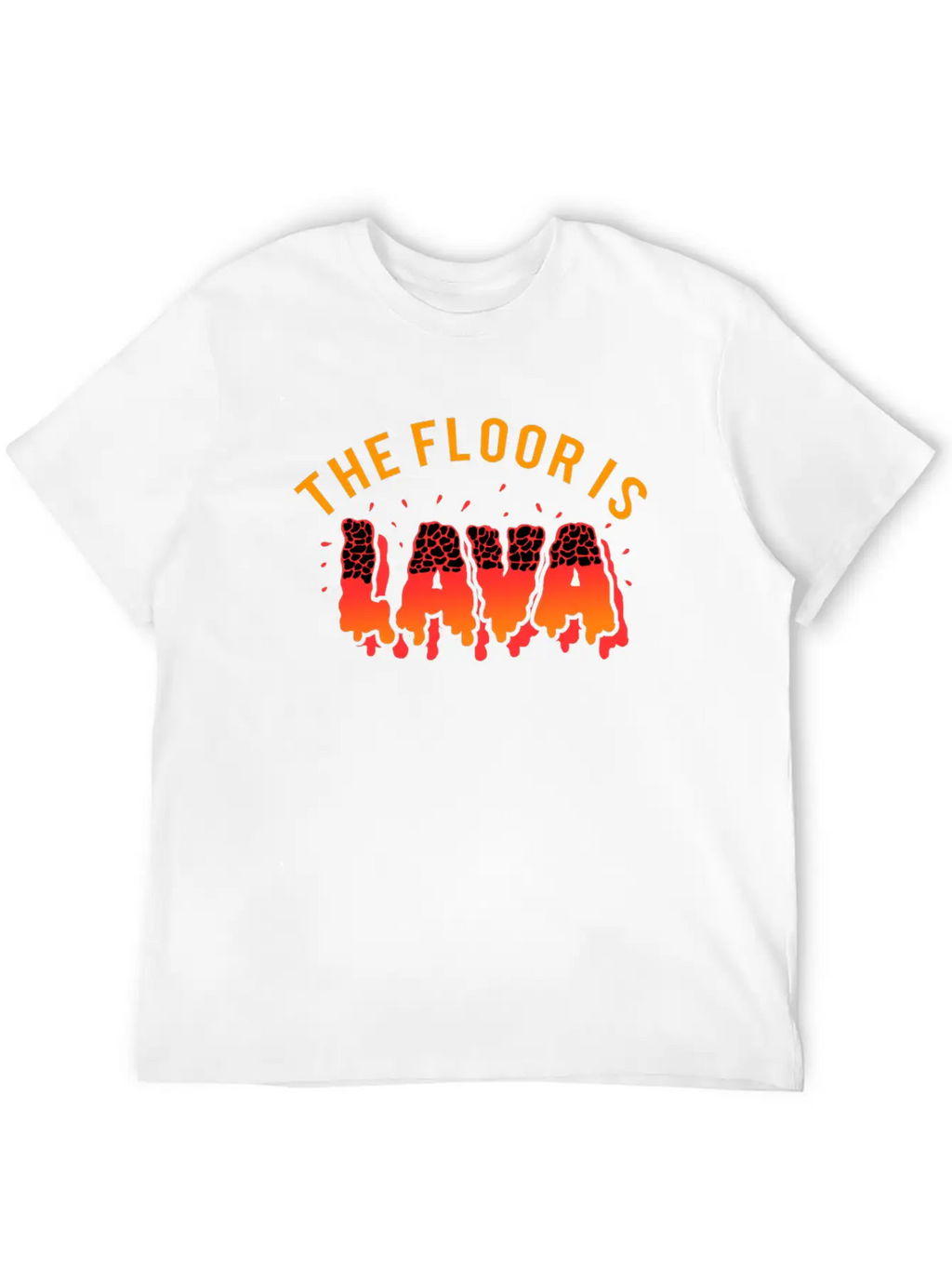 Floor Is Lava Game Stylish Everyday T-Shirt – Unisex Basic Cotton Tee