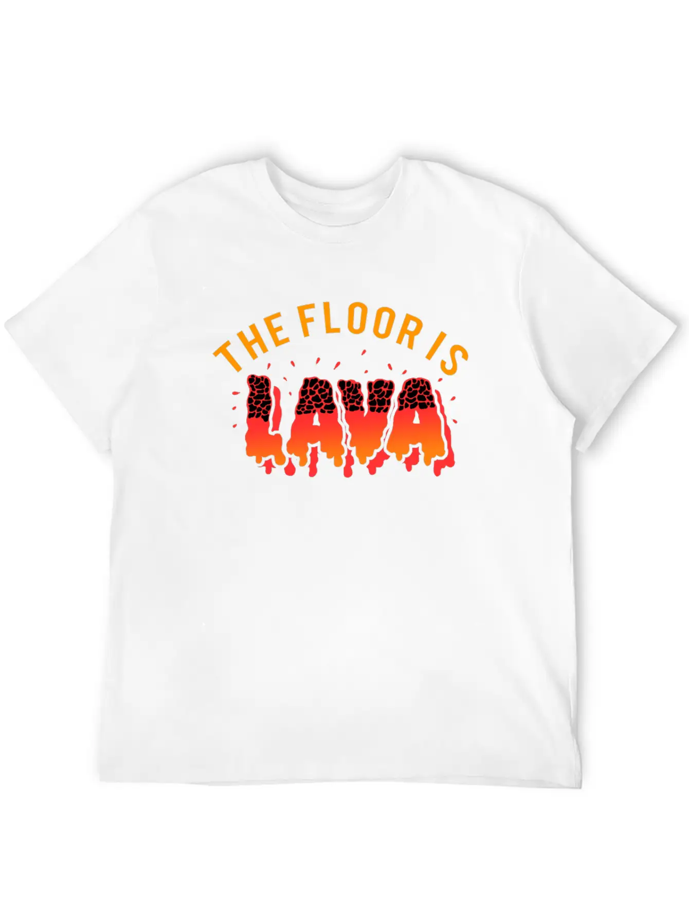 Floor Is Lava Game Stylish Everyday T-Shirt – Unisex Basic Cotton Tee
