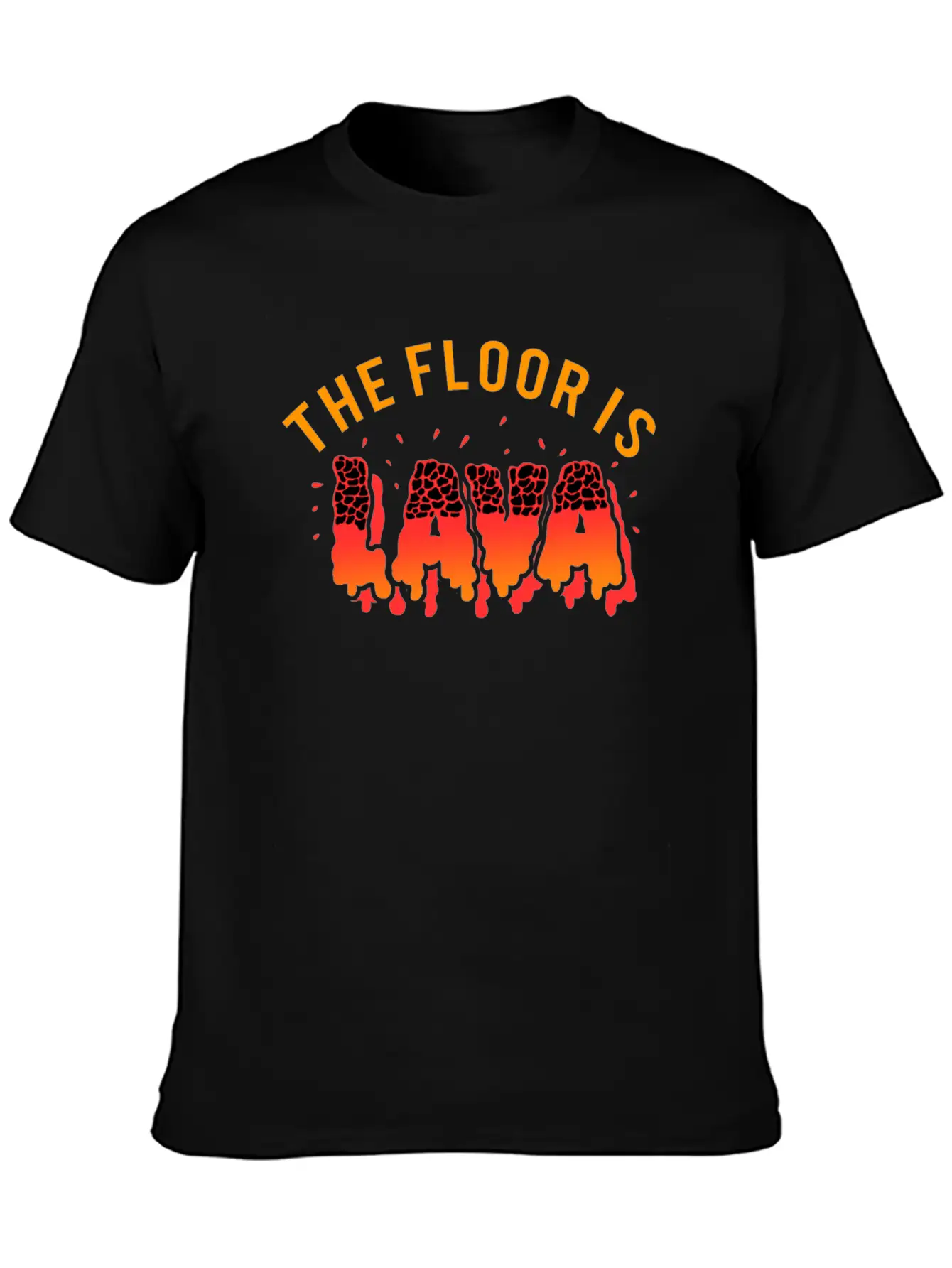Floor Is Lava Game Stylish Everyday T-Shirt – Unisex Basic Cotton Tee