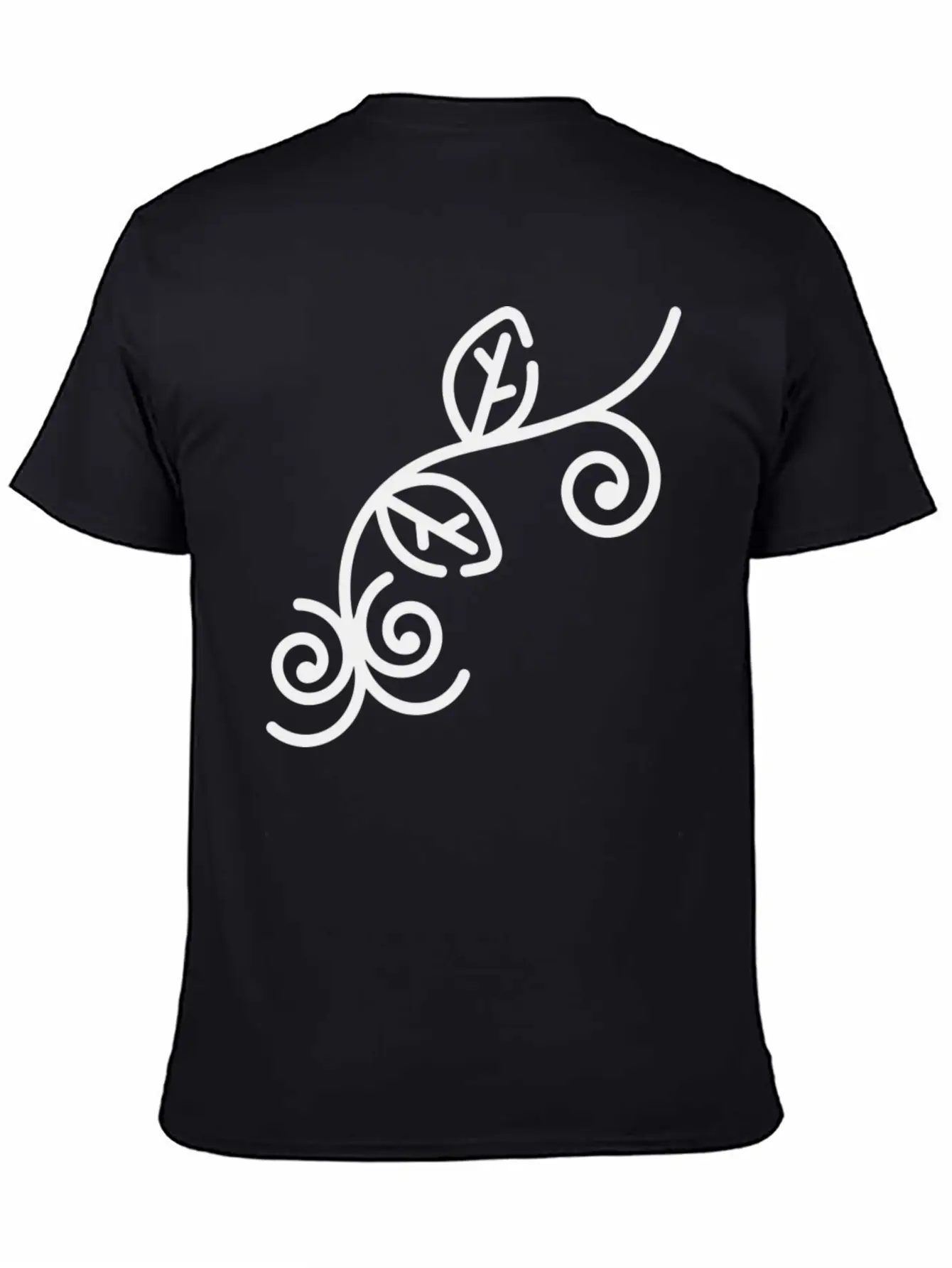 Floral Illustration Unisex Casual T-Shirt – Clean Design For Daily Comfort