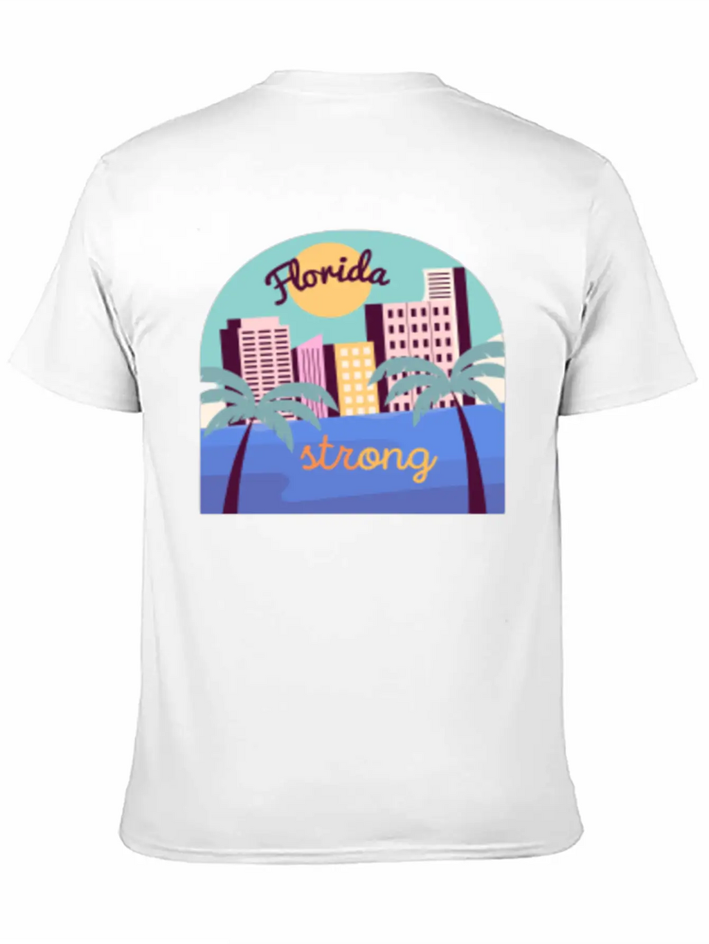 Florida Strong Breathable Soft Cotton T-Shirt – Timeless Casual Look