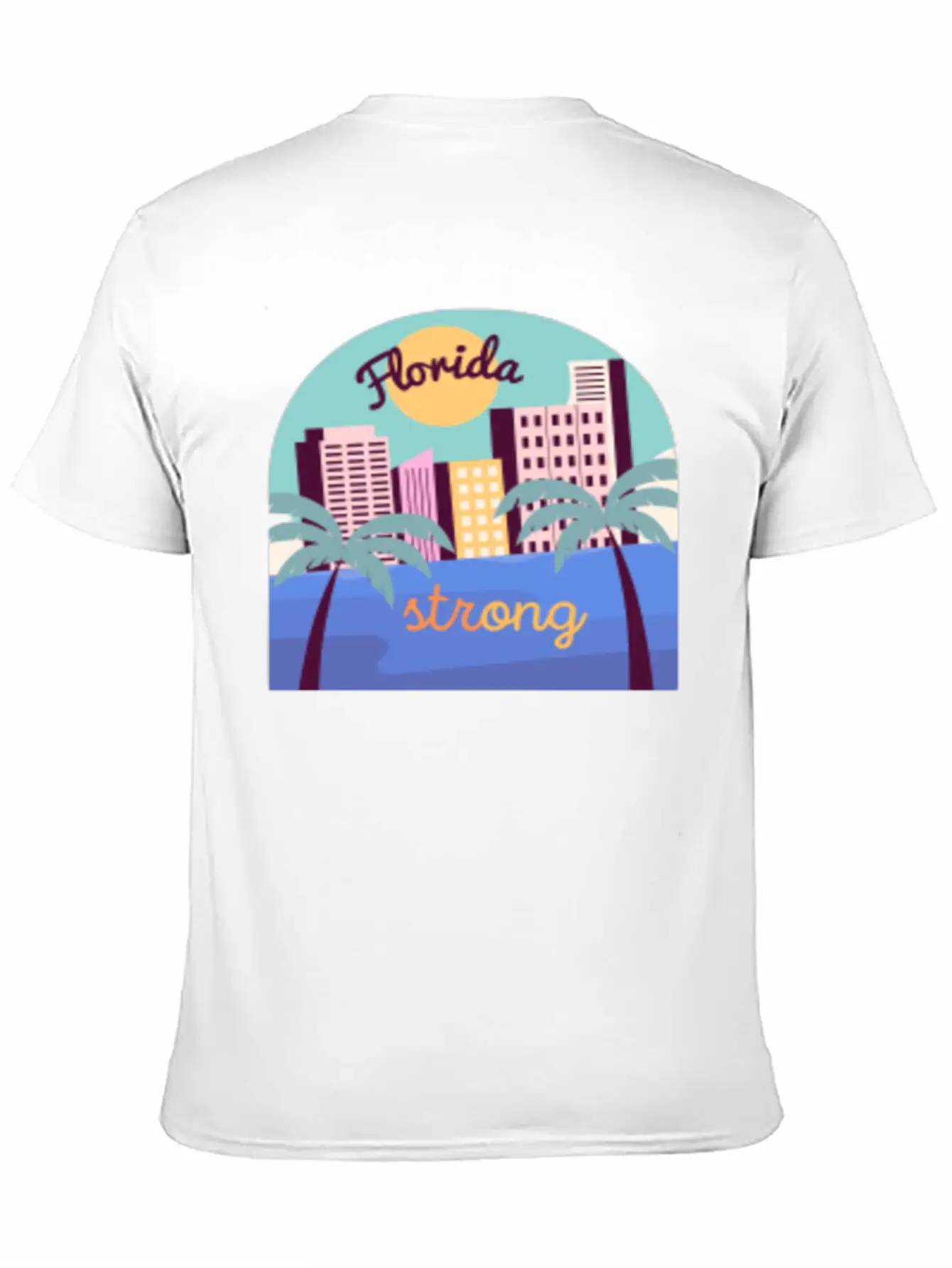 Florida Strong Breathable Soft Cotton T-Shirt – Timeless Casual Look