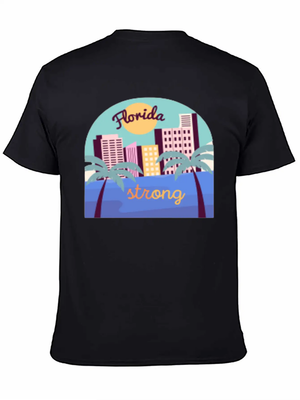 Florida Strong Breathable Soft Cotton T-Shirt – Timeless Casual Look