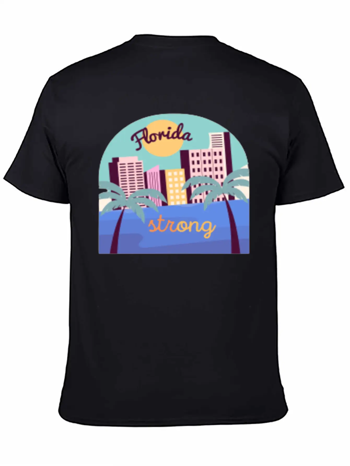 Florida Strong Breathable Soft Cotton T-Shirt – Timeless Casual Look