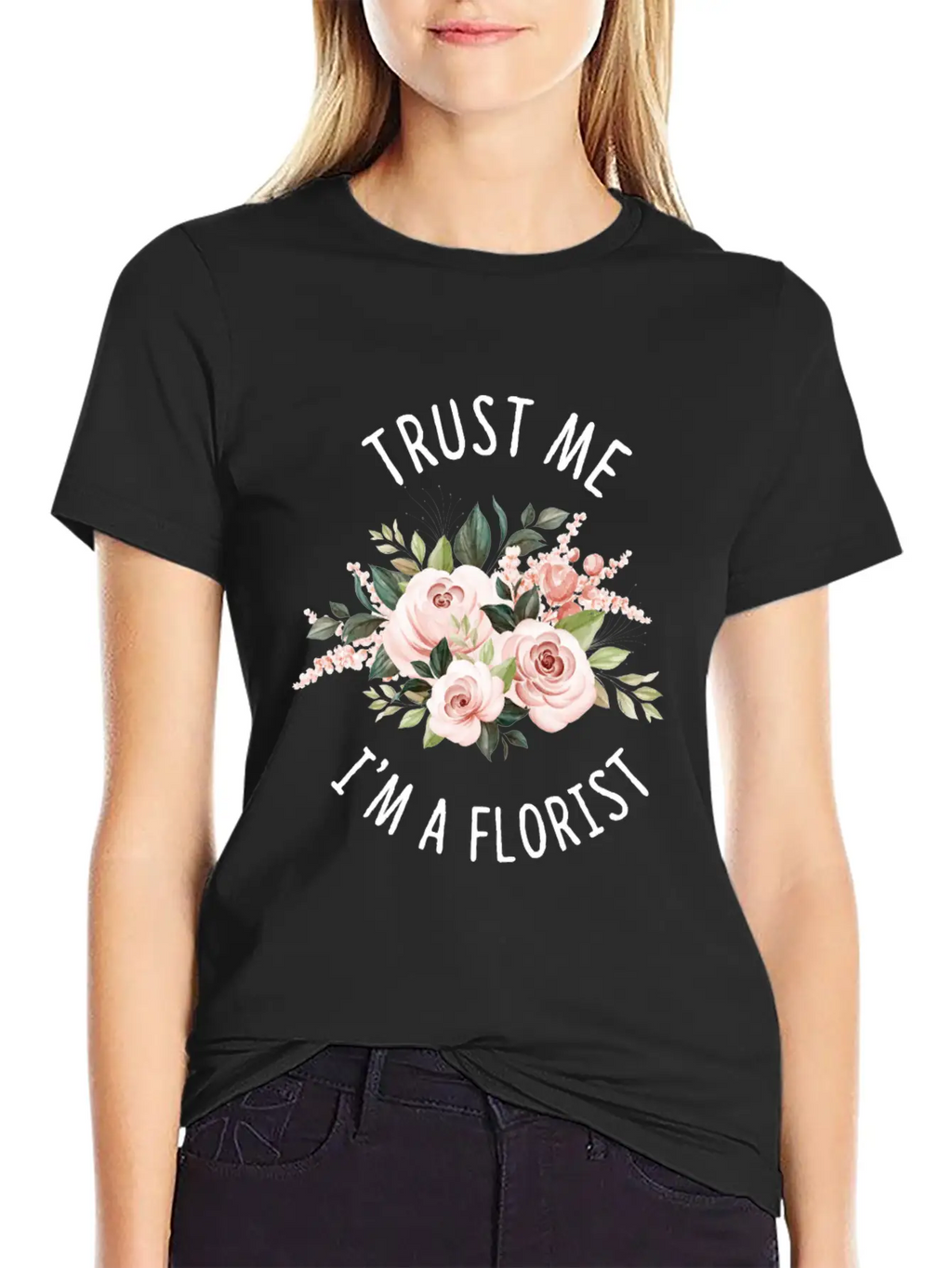 Florist Florist Flowers Flower Bouquet Breathable Soft Cotton T-Shirt – Timeless Casual Look
