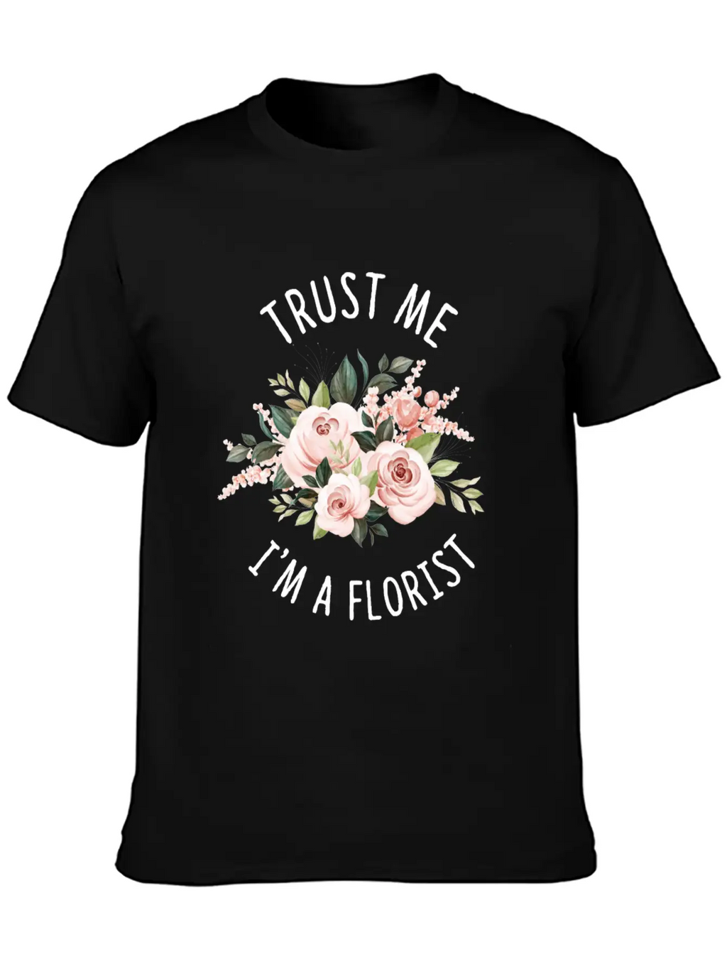 Florist Florist Flowers Flower Bouquet Breathable Soft Cotton T-Shirt – Timeless Casual Look