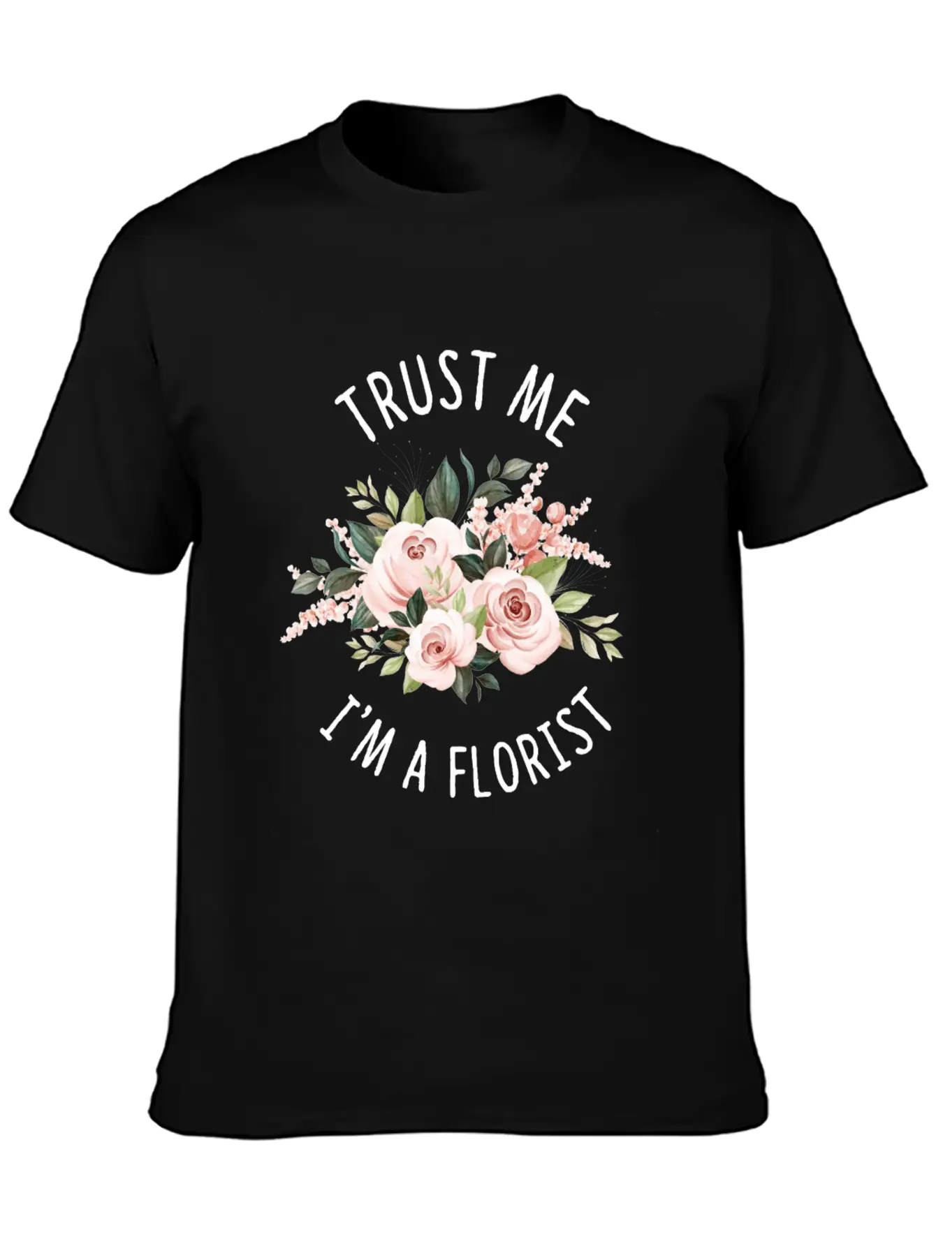 Florist Florist Flowers Flower Bouquet Breathable Soft Cotton T-Shirt – Timeless Casual Look