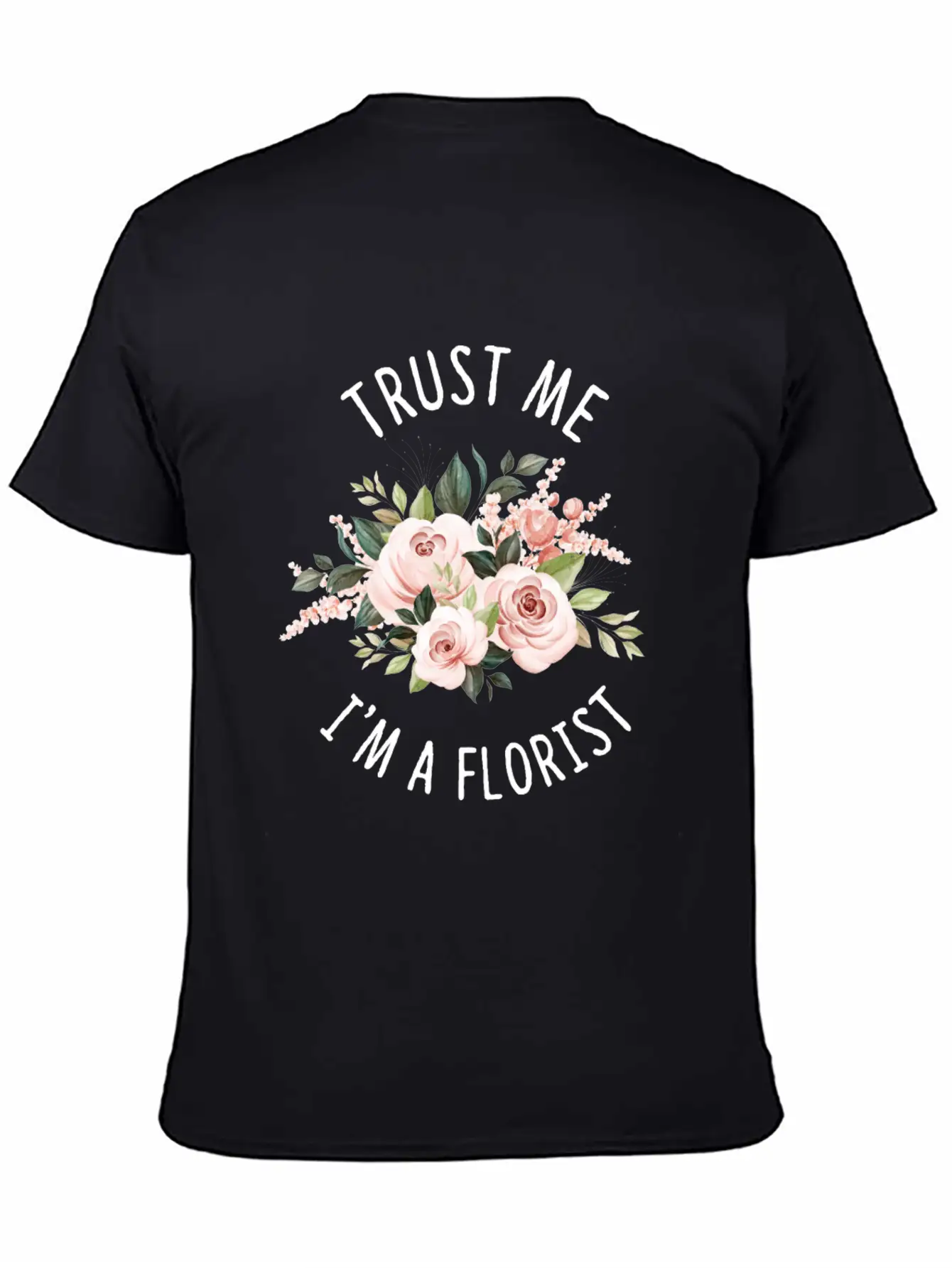 Florist Florist Flowers Flower Bouquet Breathable Soft Cotton T-Shirt – Timeless Casual Look