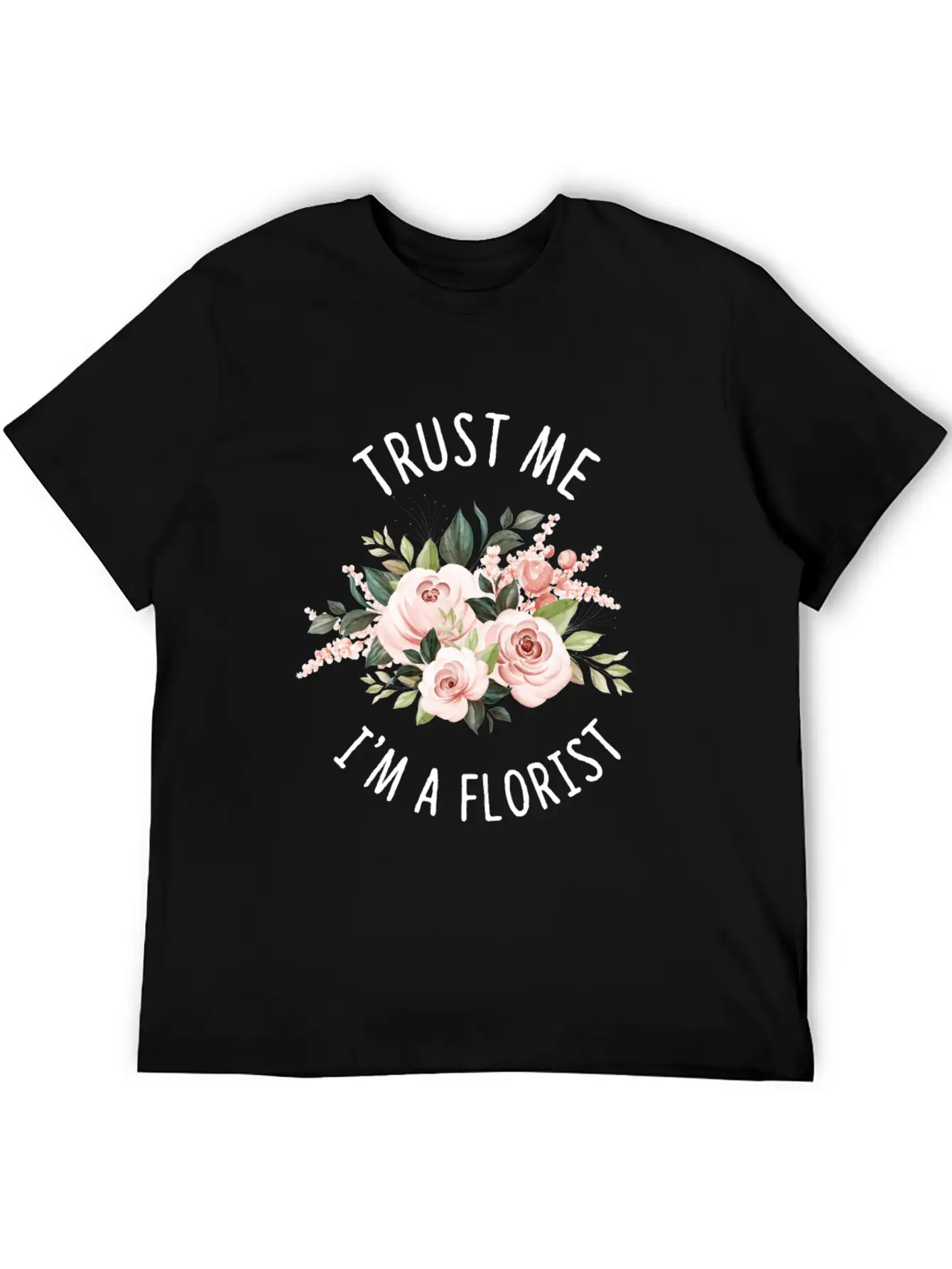 Florist Florist Flowers Flower Bouquet Breathable Soft Cotton T-Shirt – Timeless Casual Look