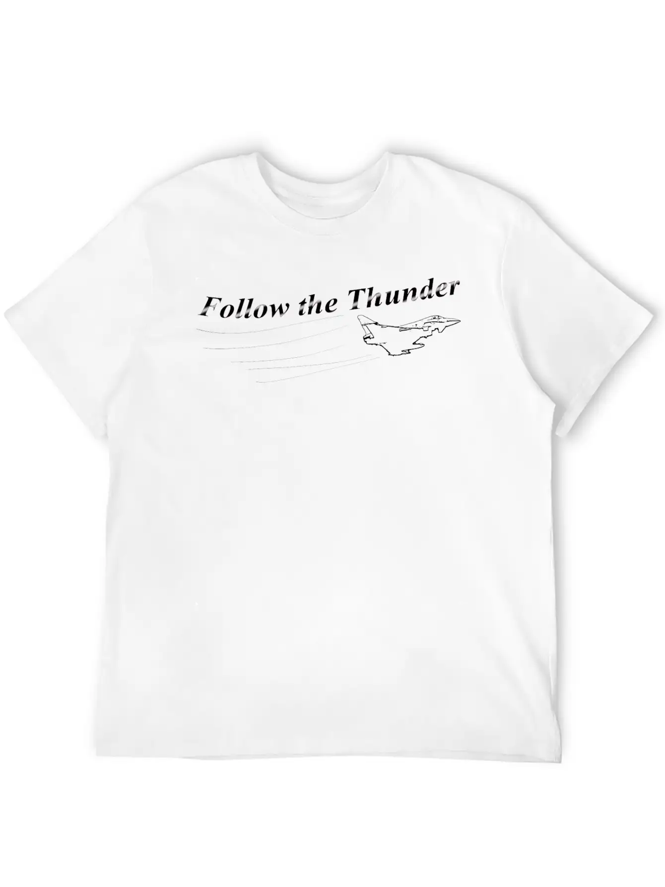 Flow The Thunder Unisex Casual T-Shirt – Clean Design For Daily Comfort