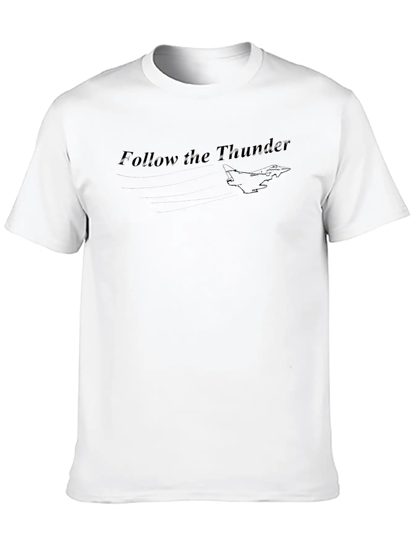 Flow The Thunder Unisex Casual T-Shirt – Clean Design For Daily Comfort