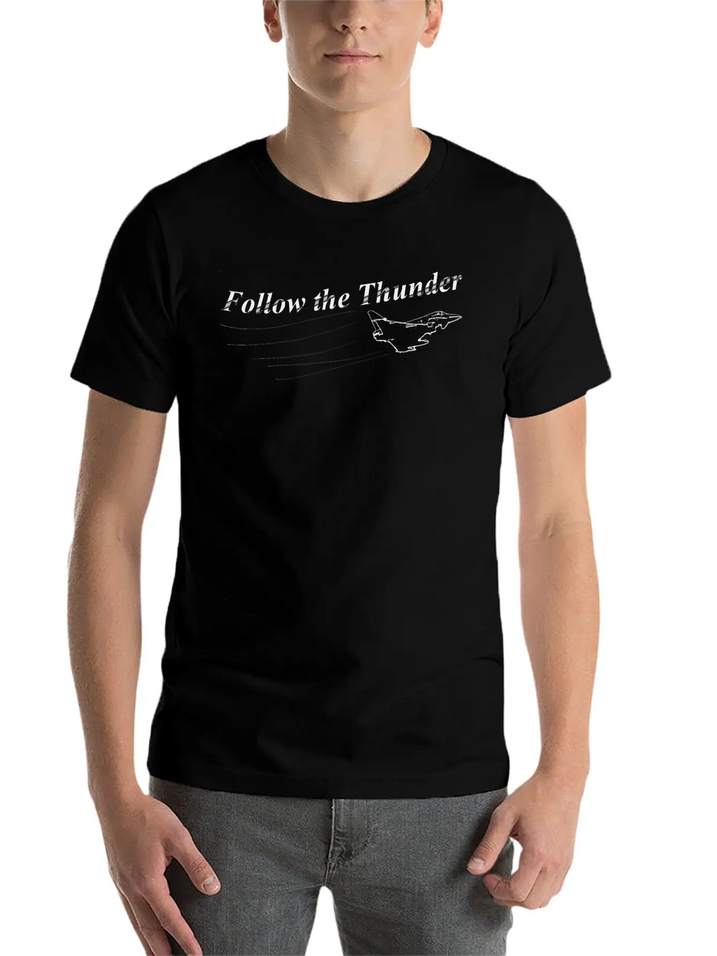 Flow The Thunder Unisex Casual T-Shirt – Clean Design For Daily Comfort